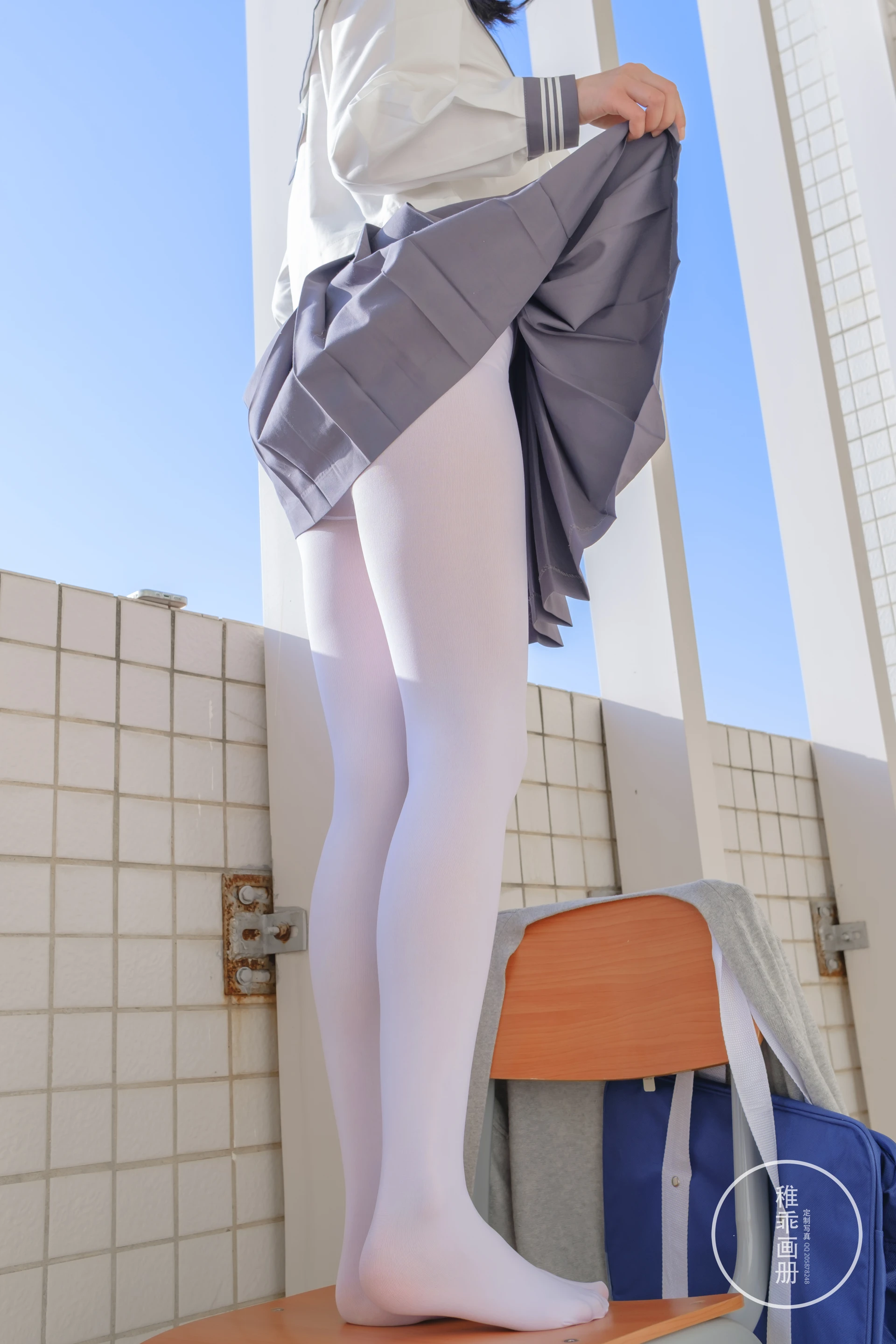 稚乖画册 晴空-03 赤西夜夜 白丝双马尾JK制服 [71P1V-0.99GB]JK, JK制服, 双马尾, 可爱, 晴空, 白丝, 稚乖画册, 美腿, 美足, 赤西夜夜