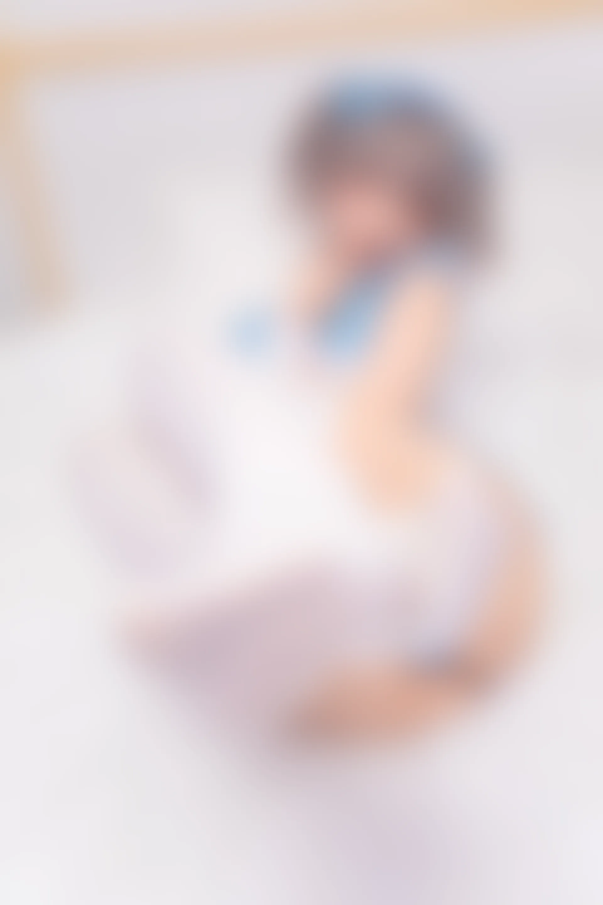 神楽坂真冬 第四季 序号1：《蓝调女仆》 [75P-188MB]内衣, 双马尾, 女仆, 白丝, 神楽坂真冬, 美腿, 美足, 高跟鞋