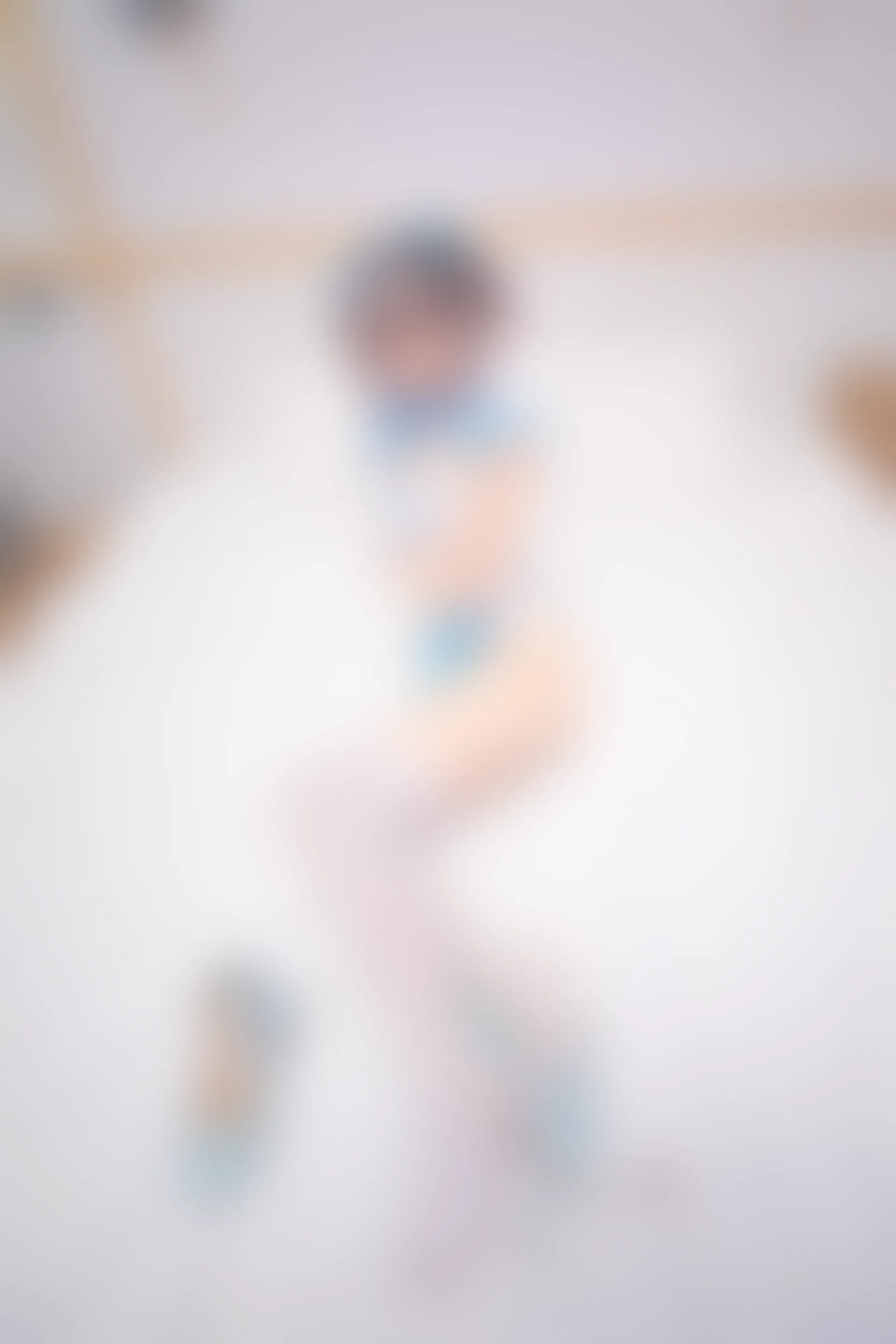 神楽坂真冬 第四季 序号1：《蓝调女仆》 [75P-188MB]内衣, 双马尾, 女仆, 白丝, 神楽坂真冬, 美腿, 美足, 高跟鞋