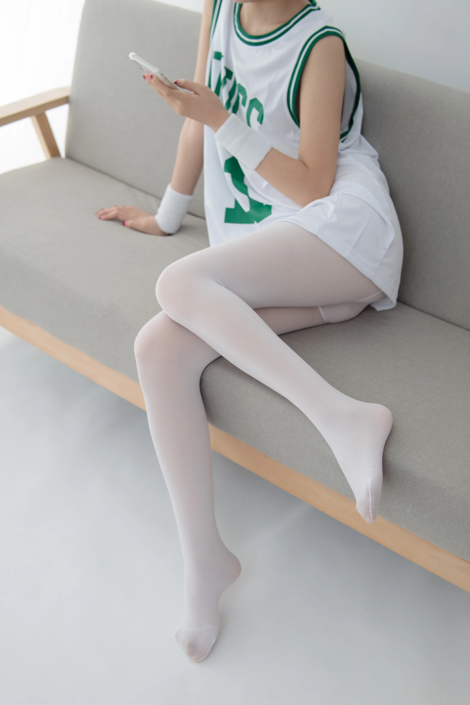 JKFUN-036 与篮球无关 80D白丝 卉子 [60P1V-2.75G]JKFUN, 卉子, 森萝财团, 白丝, 美腿