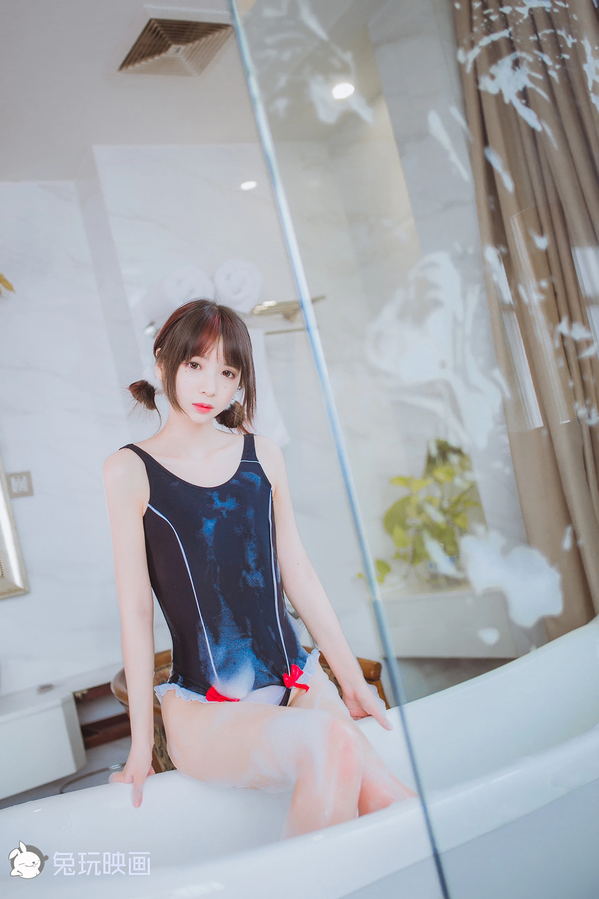 兔玩映画 夏日泳装 Vol.004 萌猫娘 [59P-72MB]