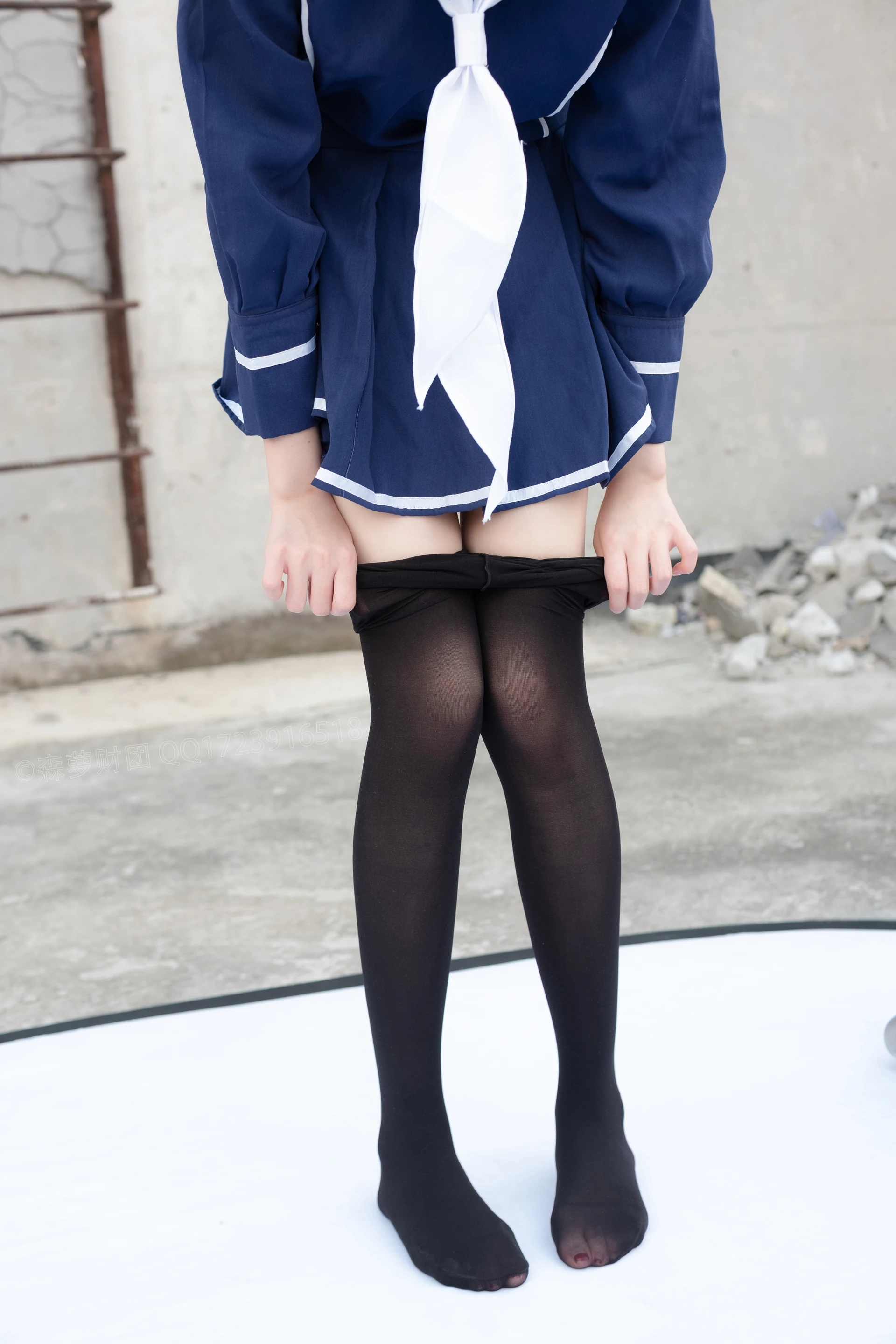 森萝财团 X-043 [110P1V-2.12G]Aika, 制服, 学生装, 森萝财团, 美腿, 黑丝