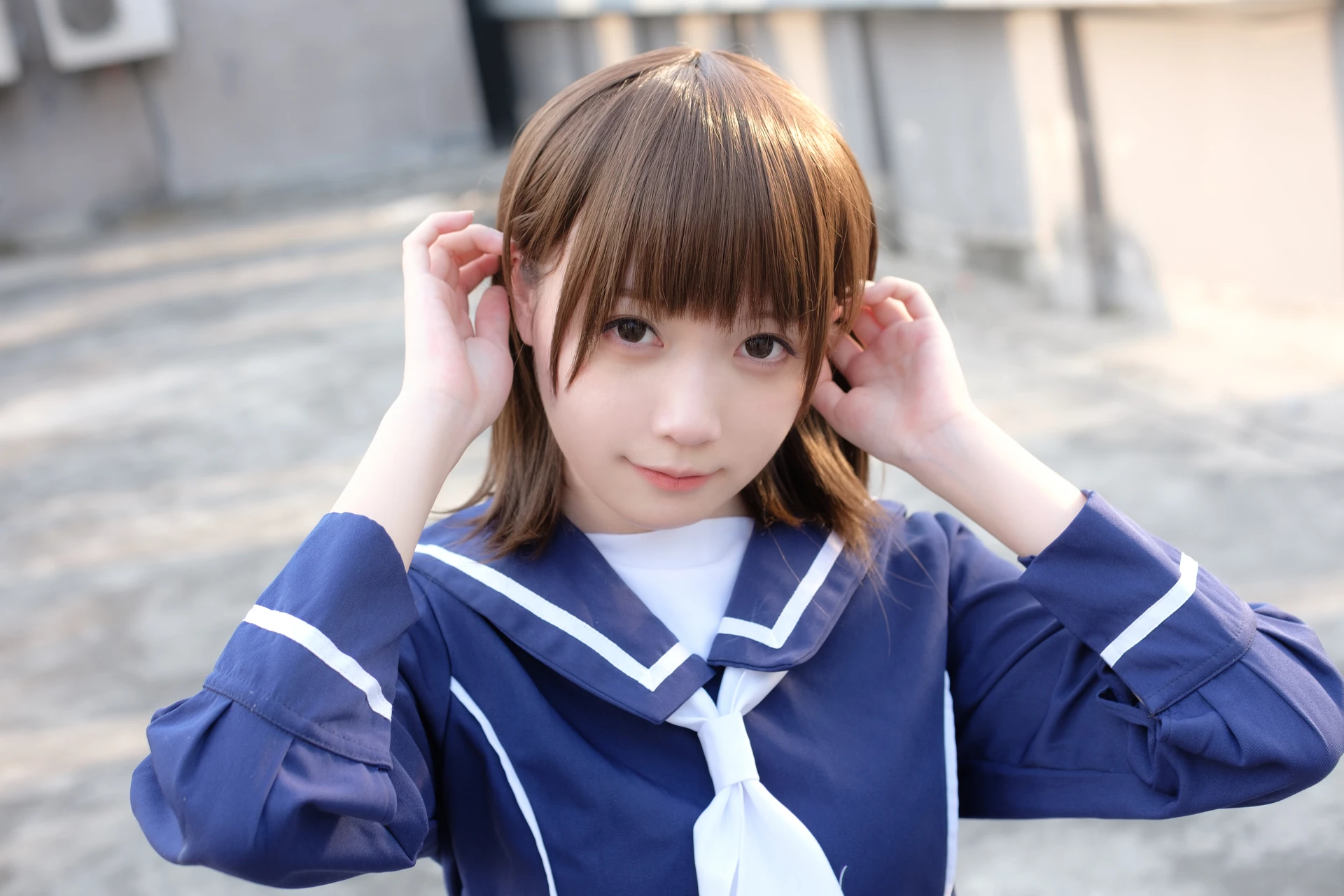 森萝财团 X-043 [110P1V-2.12G]Aika, 制服, 学生装, 森萝财团, 美腿, 黑丝