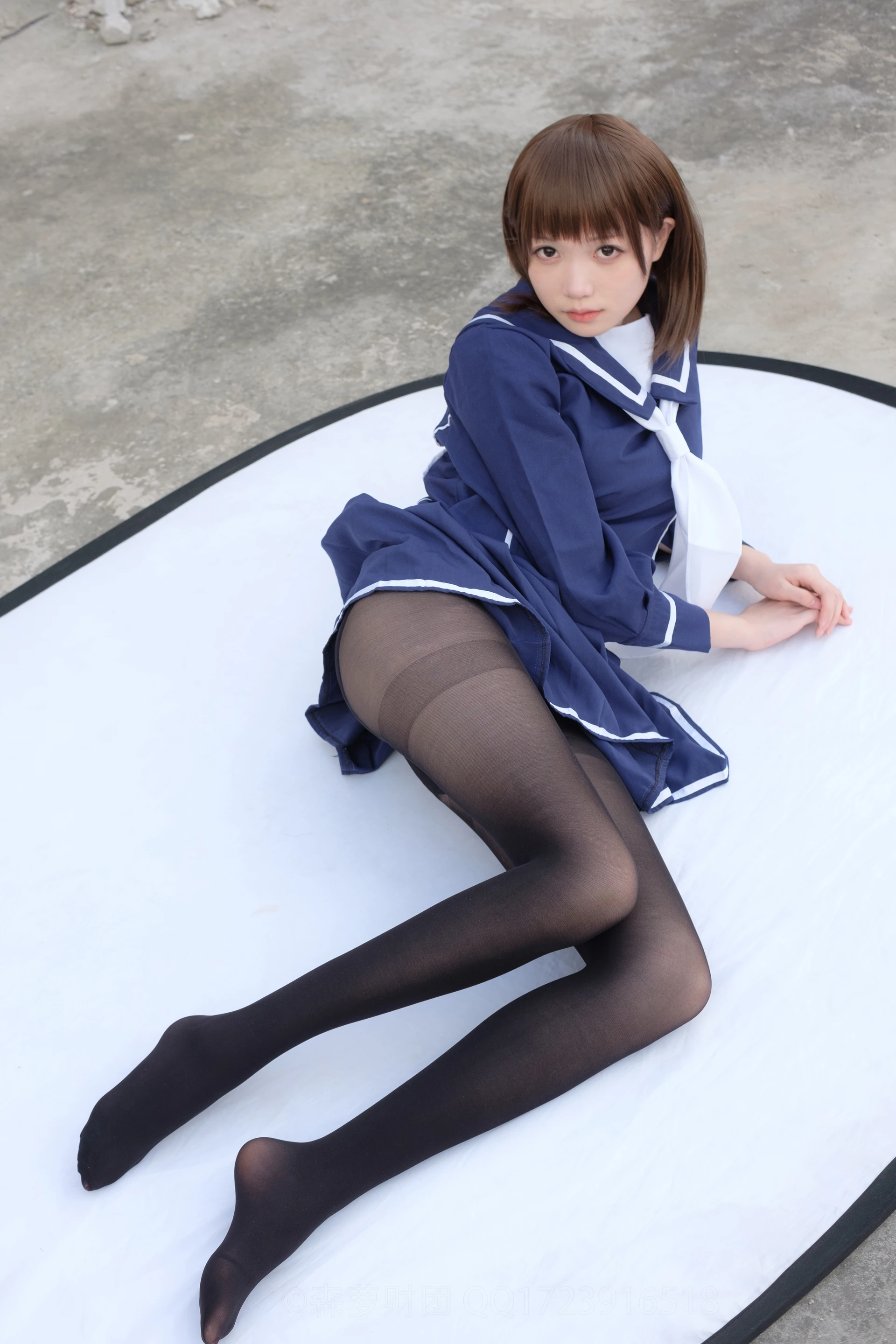 森萝财团 X-043 [110P1V-2.12G]Aika, 制服, 学生装, 森萝财团, 美腿, 黑丝