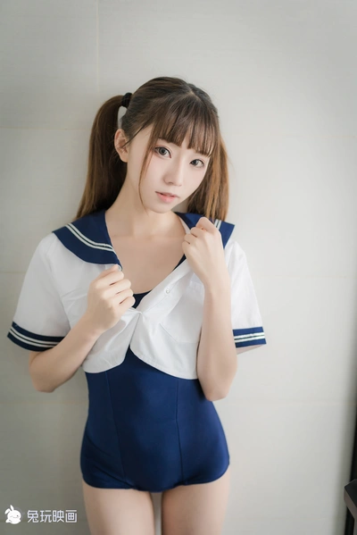 兔玩映画 夏日泳装 Vol.031 草莓冰 [40P-427MB]