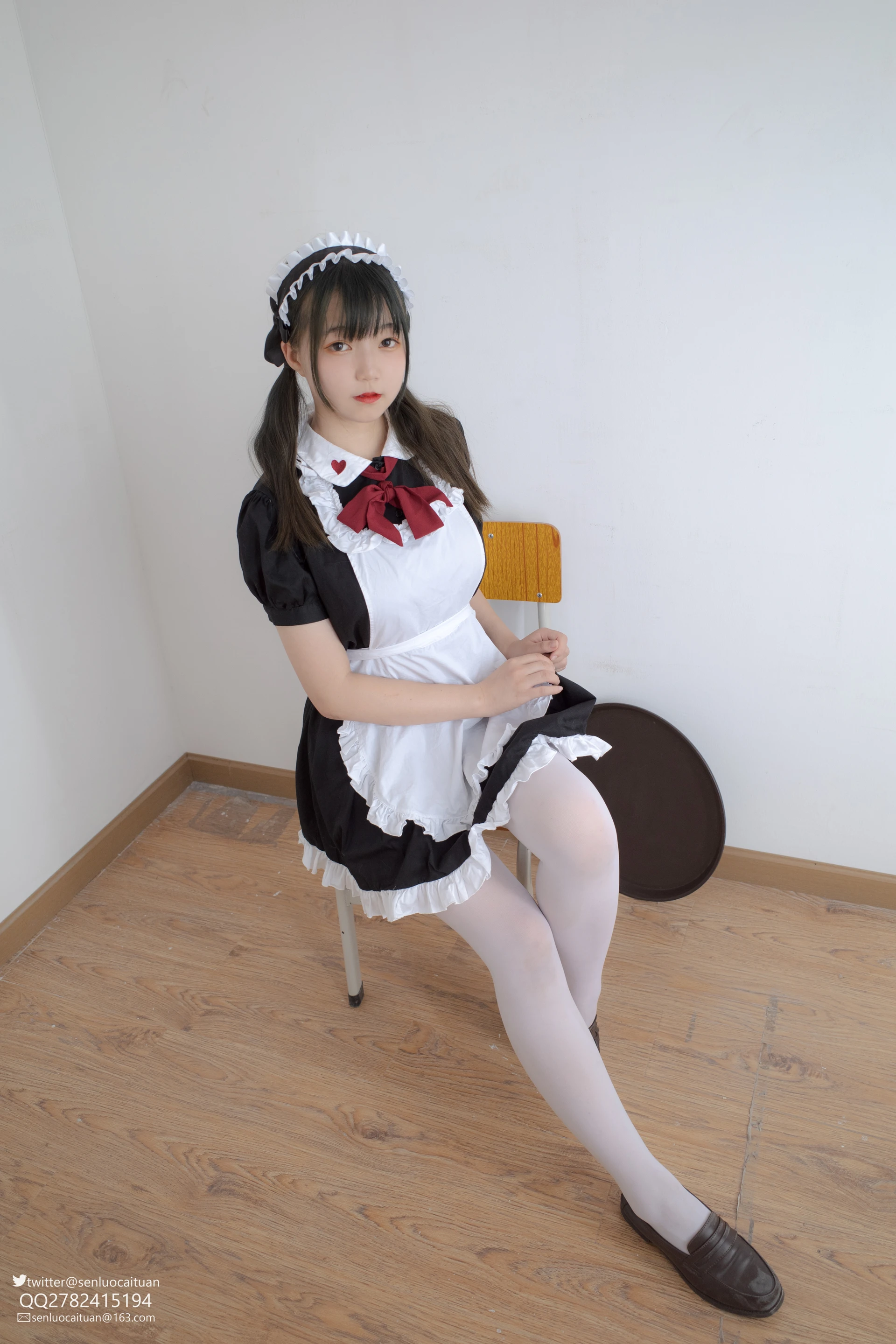 JKFUN GG-02 [101P1V-2.09G]JKFUN, 可爱, 女仆装, 森萝财团, 白丝, 美腿