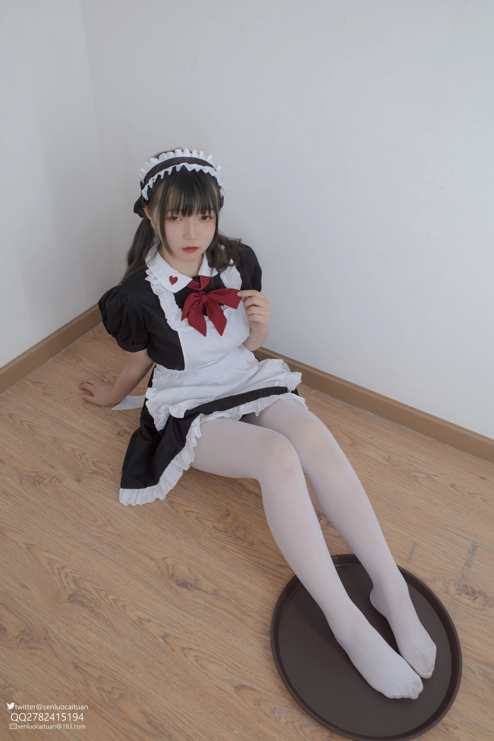 JKFUN GG-02 [101P1V-2.09G]JKFUN, 可爱, 女仆装, 森萝财团, 白丝, 美腿