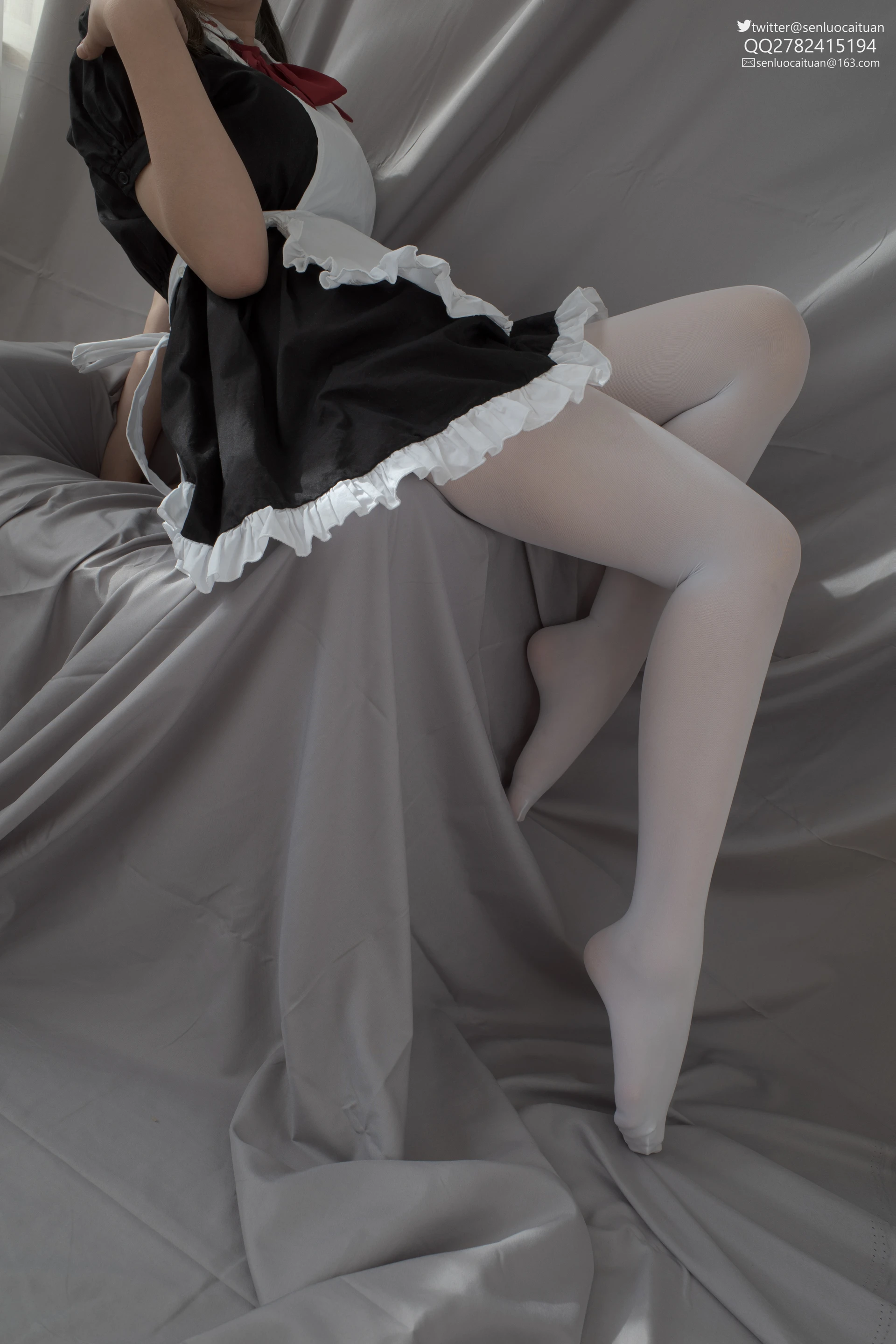 JKFUN GG-02 [101P1V-2.09G]JKFUN, 可爱, 女仆装, 森萝财团, 白丝, 美腿