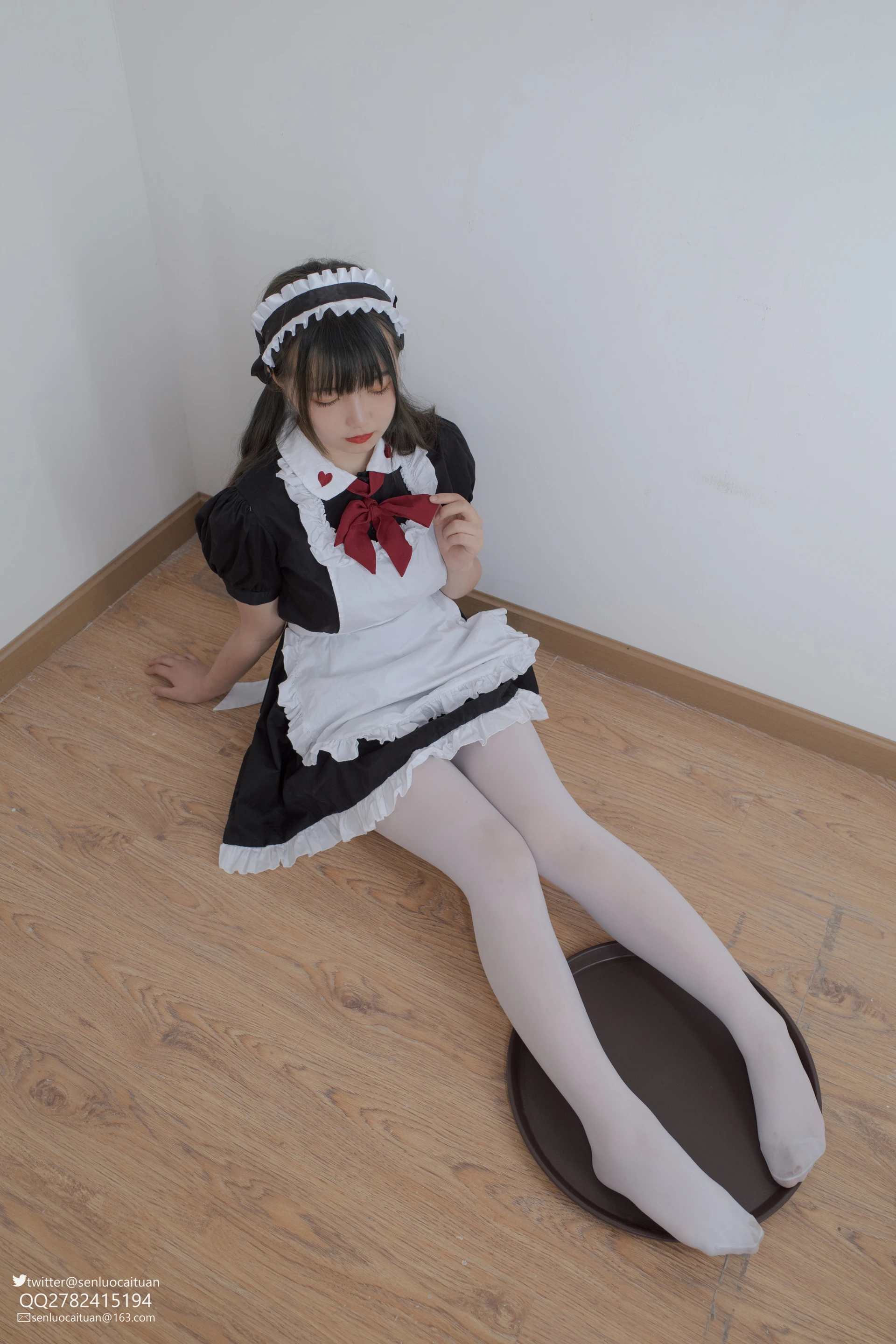 JKFUN GG-02 [101P1V-2.09G]JKFUN, 可爱, 女仆装, 森萝财团, 白丝, 美腿