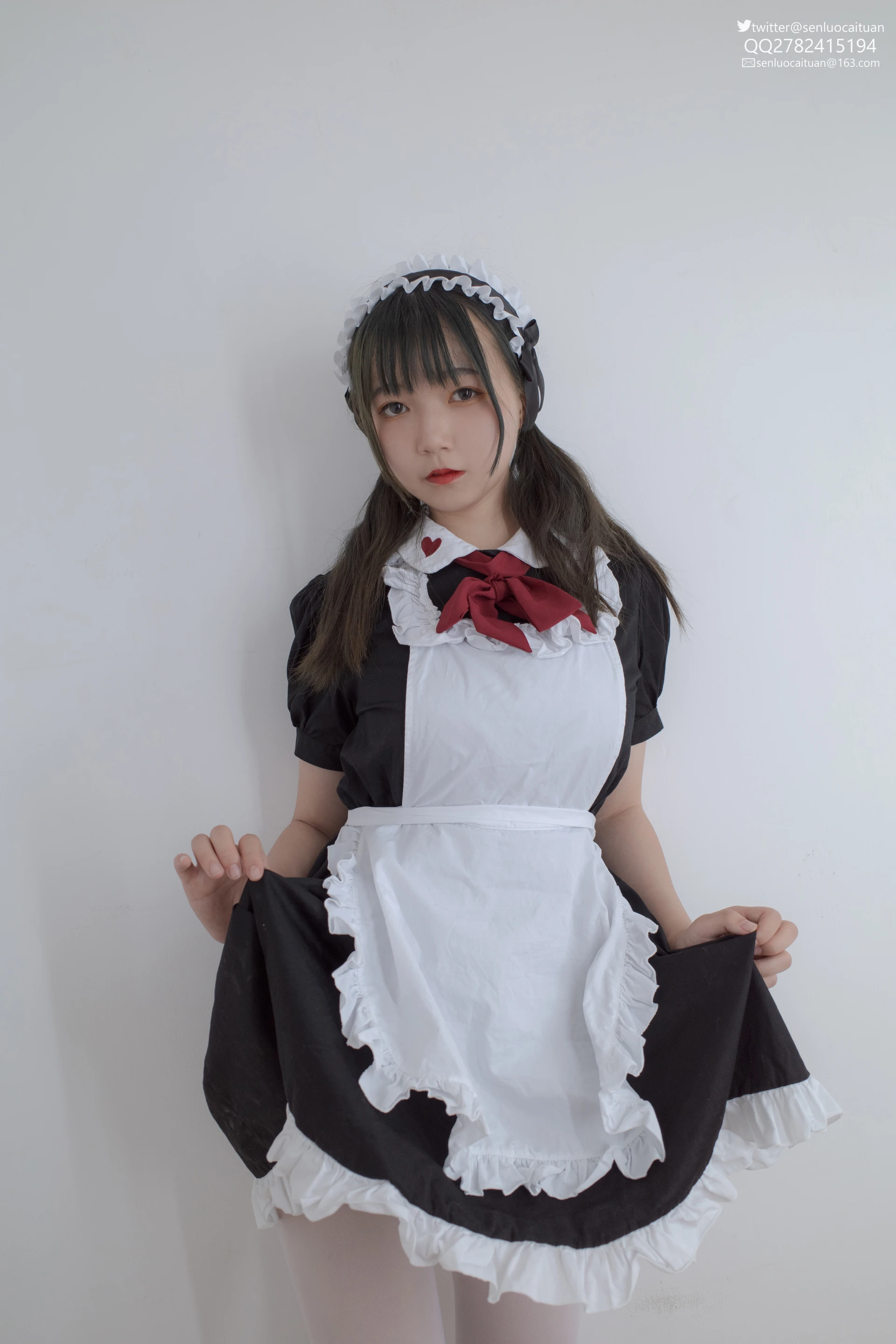 JKFUN GG-02 [101P1V-2.09G]JKFUN, 可爱, 女仆装, 森萝财团, 白丝, 美腿
