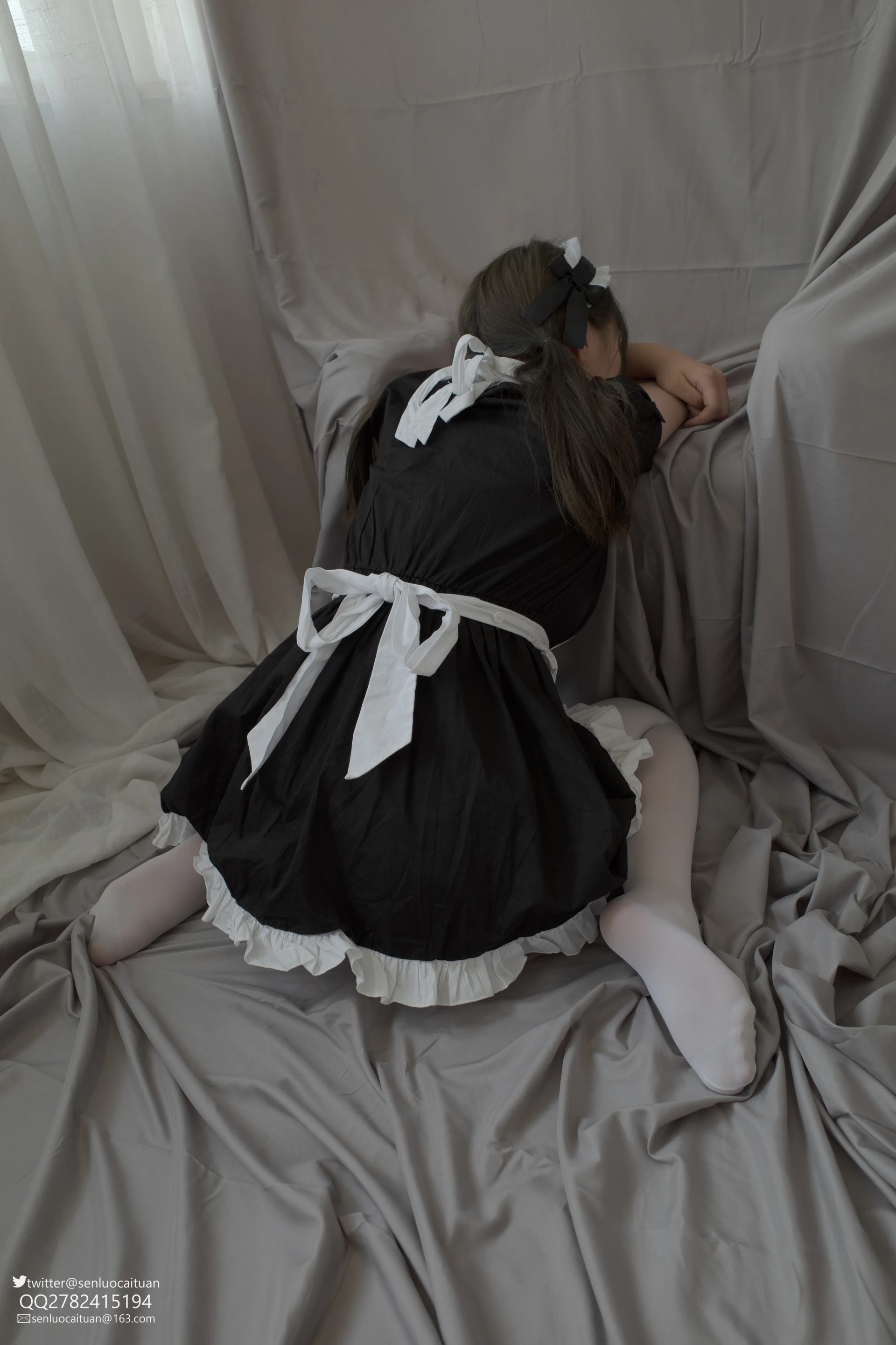 JKFUN GG-02 [101P1V-2.09G]JKFUN, 可爱, 女仆装, 森萝财团, 白丝, 美腿