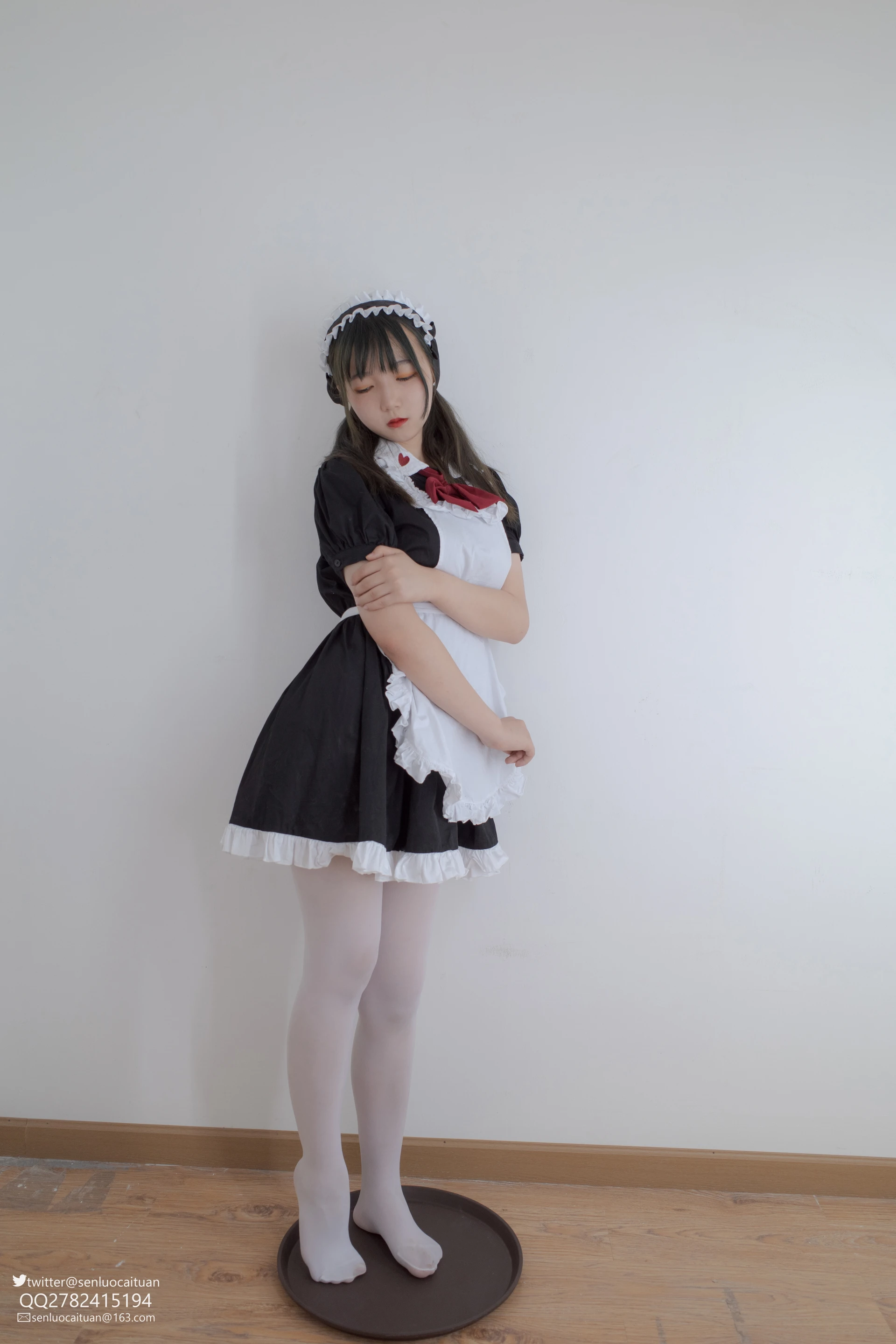 JKFUN GG-02 [101P1V-2.09G]JKFUN, 可爱, 女仆装, 森萝财团, 白丝, 美腿