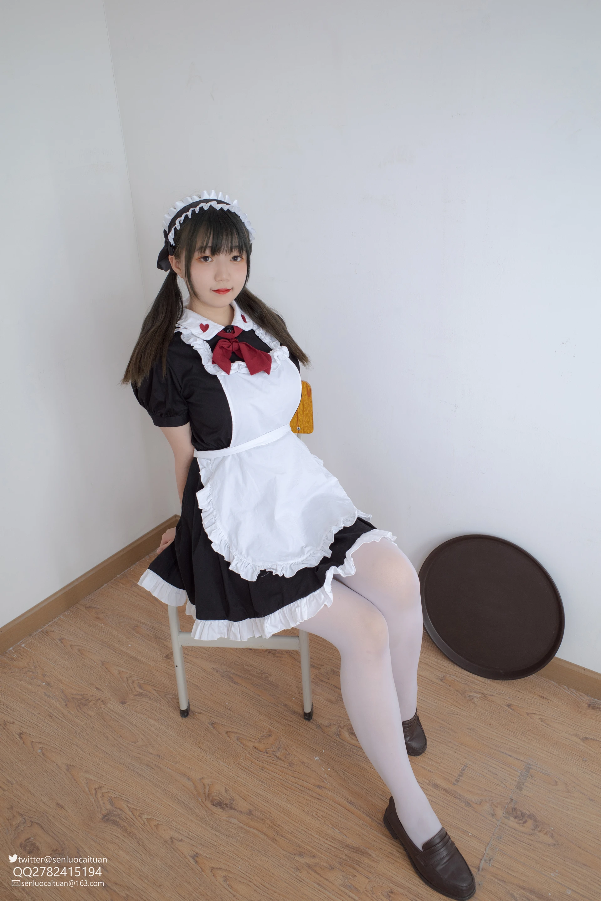 JKFUN GG-02 [101P1V-2.09G]JKFUN, 可爱, 女仆装, 森萝财团, 白丝, 美腿
