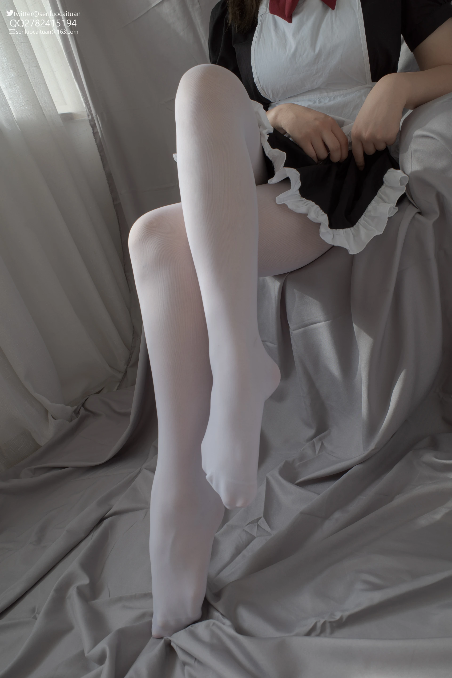 JKFUN GG-02 [101P1V-2.09G]JKFUN, 可爱, 女仆装, 森萝财团, 白丝, 美腿