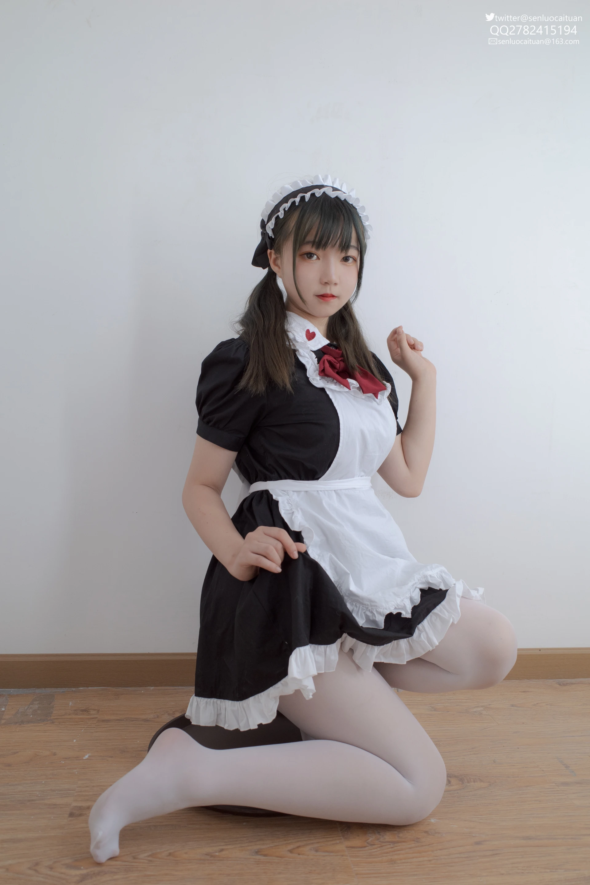 JKFUN GG-02 [101P1V-2.09G]JKFUN, 可爱, 女仆装, 森萝财团, 白丝, 美腿