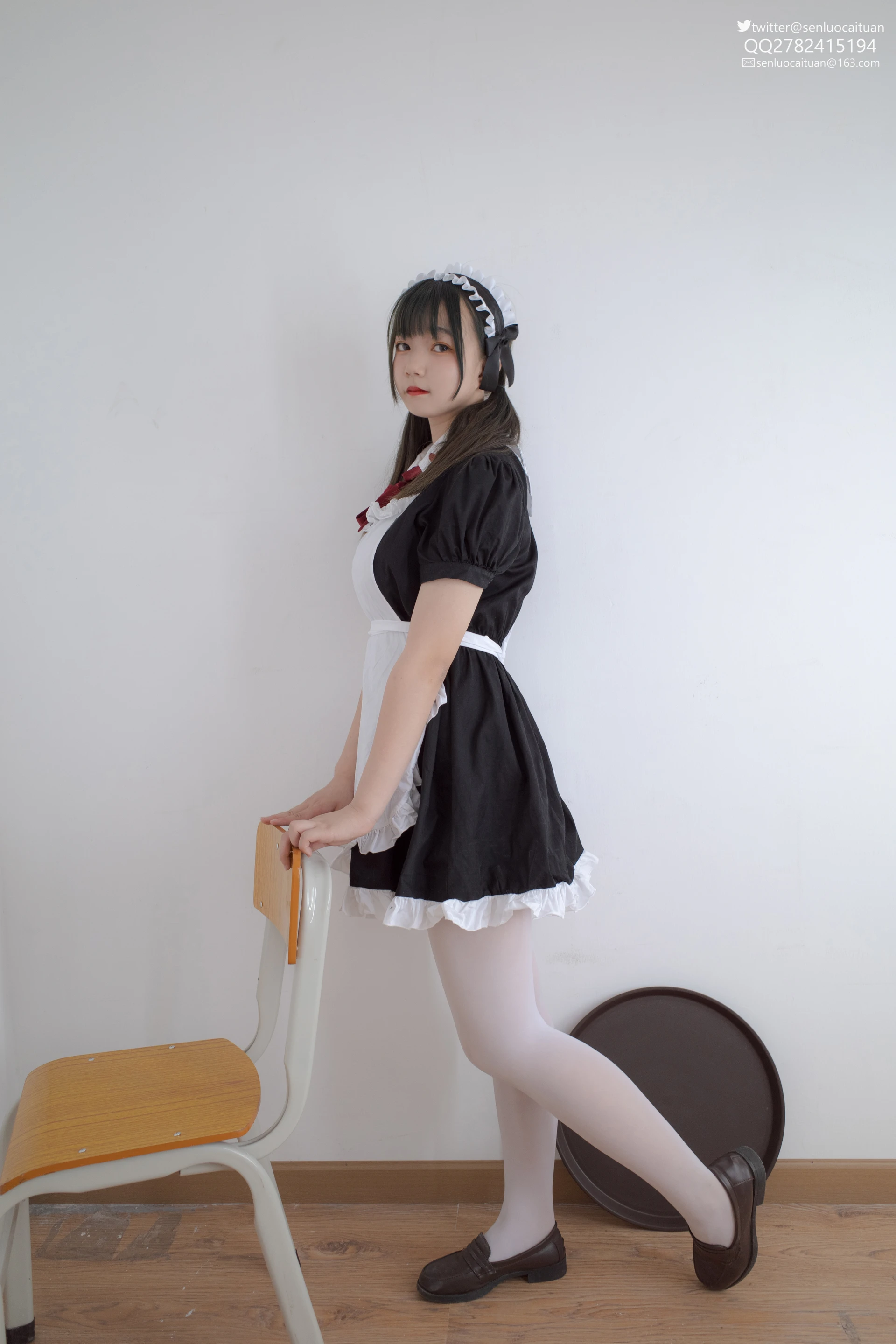 JKFUN GG-02 [101P1V-2.09G]JKFUN, 可爱, 女仆装, 森萝财团, 白丝, 美腿