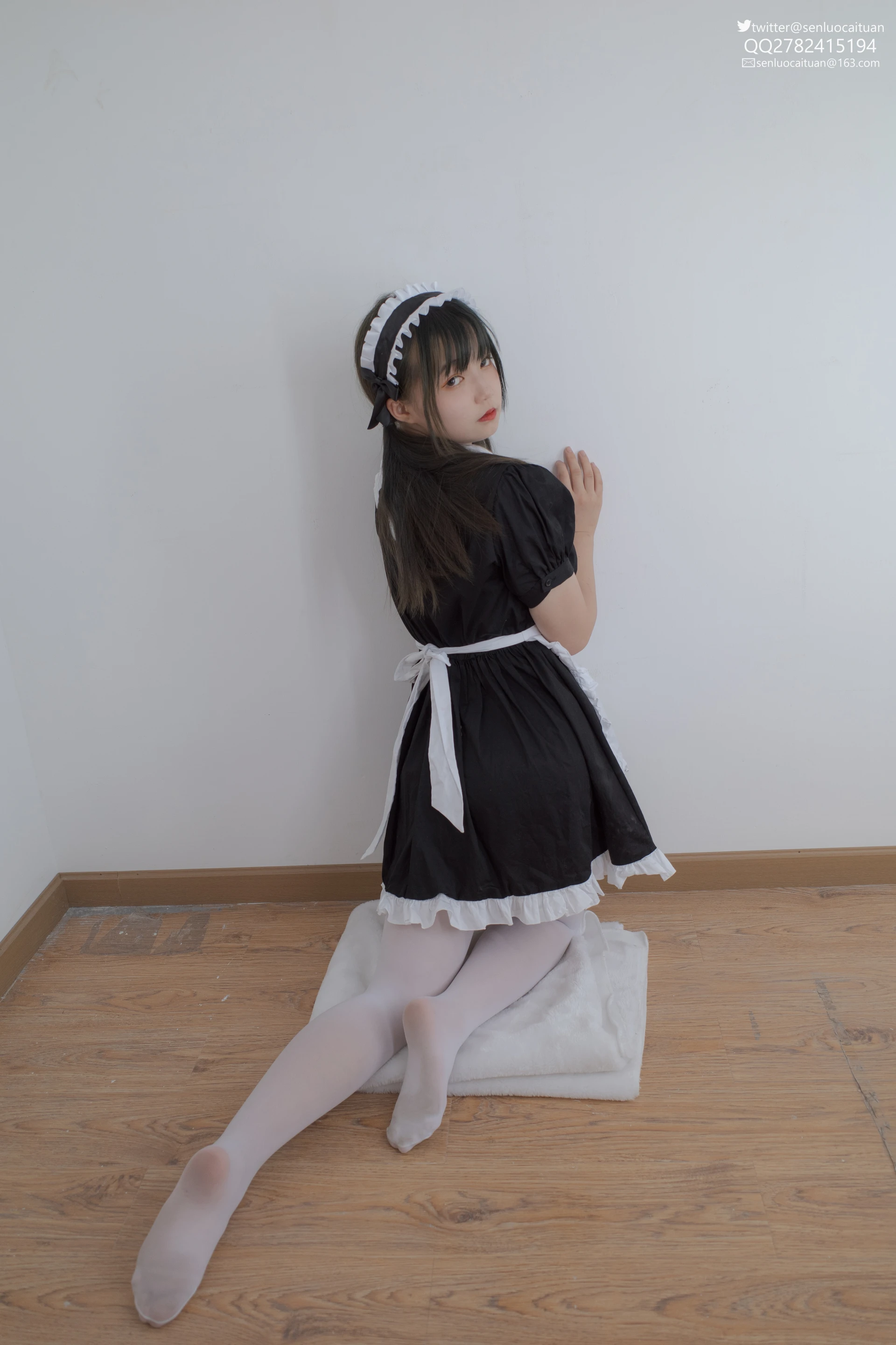 JKFUN GG-02 [101P1V-2.09G]JKFUN, 可爱, 女仆装, 森萝财团, 白丝, 美腿