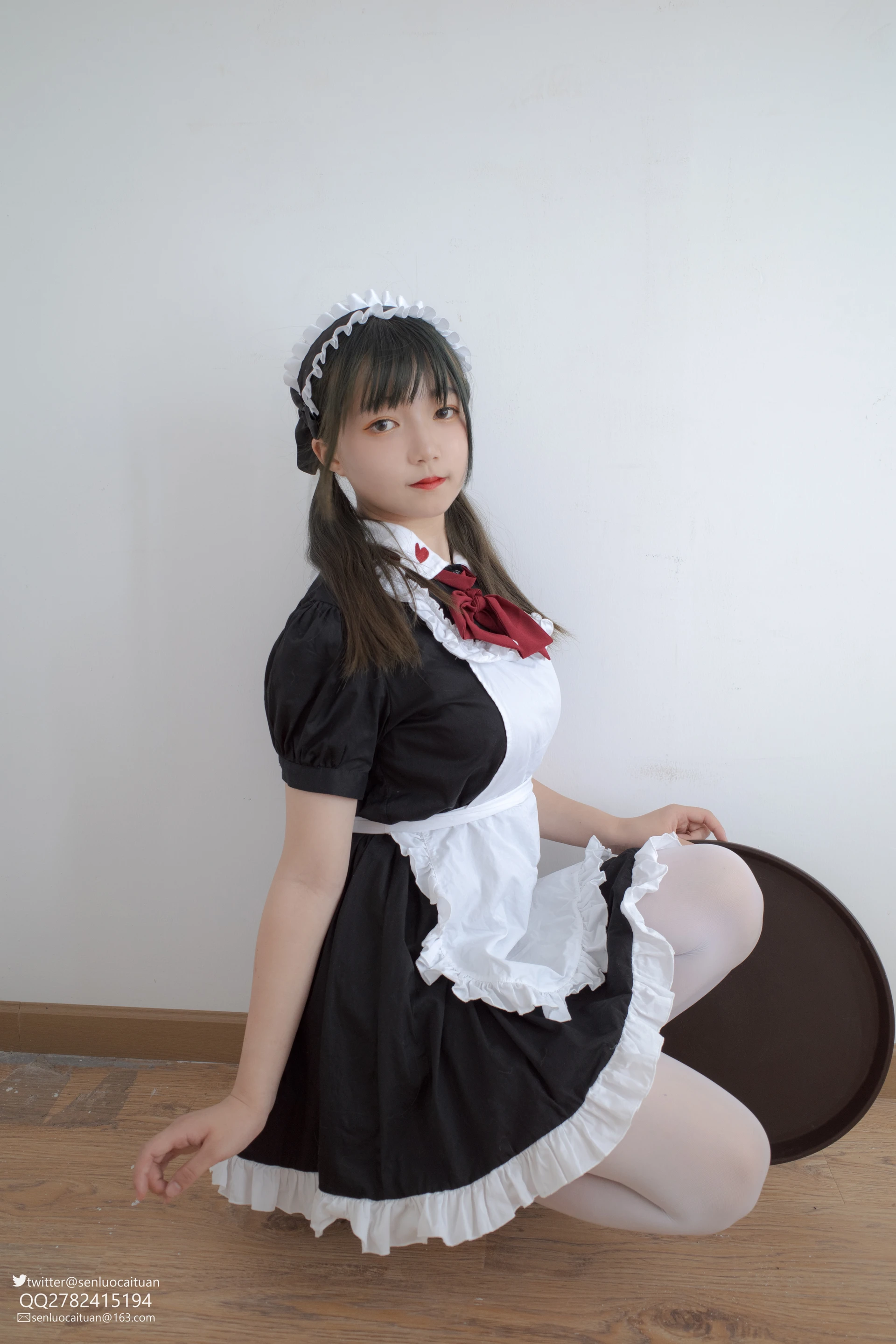 JKFUN GG-02 [101P1V-2.09G]JKFUN, 可爱, 女仆装, 森萝财团, 白丝, 美腿