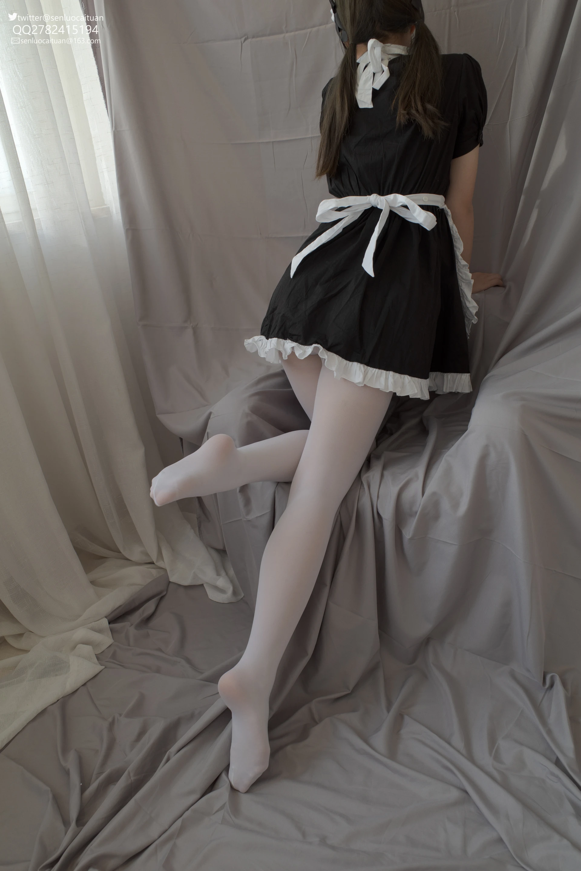 JKFUN GG-02 [101P1V-2.09G]JKFUN, 可爱, 女仆装, 森萝财团, 白丝, 美腿