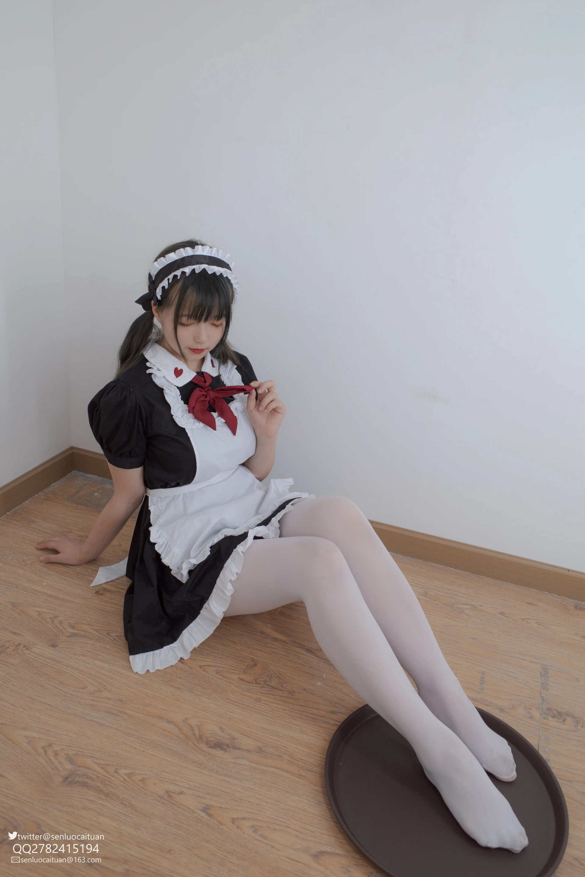 JKFUN GG-02 [101P1V-2.09G]JKFUN, 可爱, 女仆装, 森萝财团, 白丝, 美腿