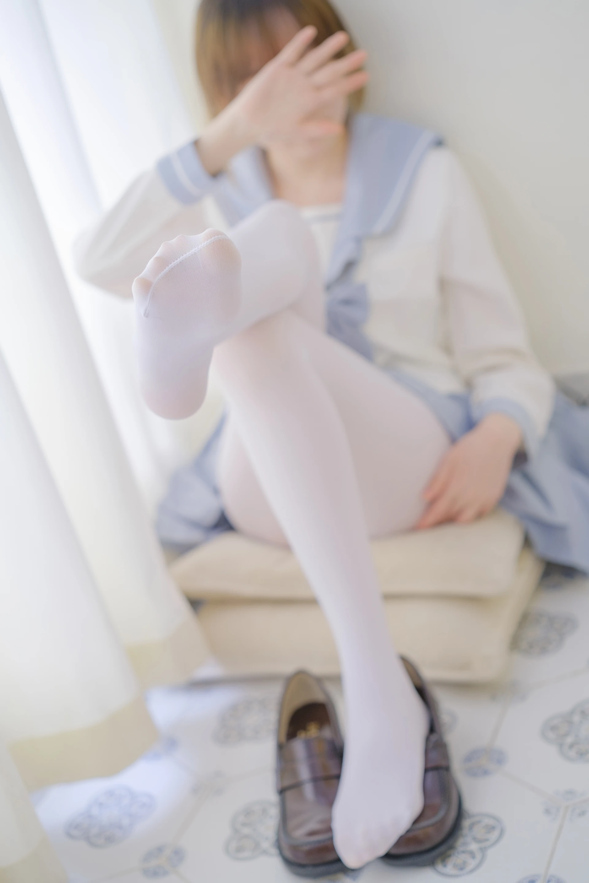 森萝财团 内部VIP系列 微风-04 白丝蓝白JK制服 [102P1V-3.3G]