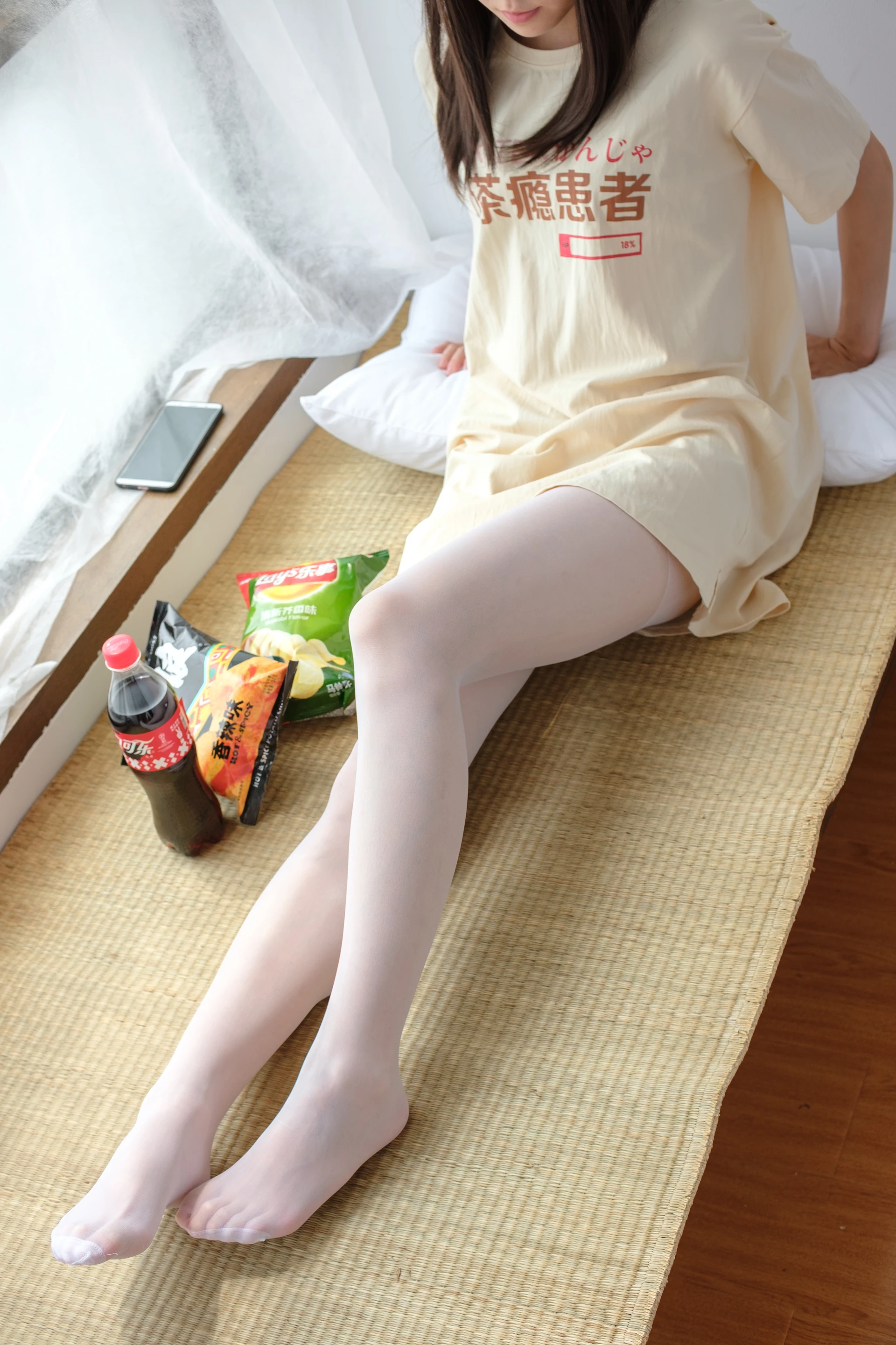 森萝财团 SSR-010 [88P-975M]家居服, 森萝财团, 白丝