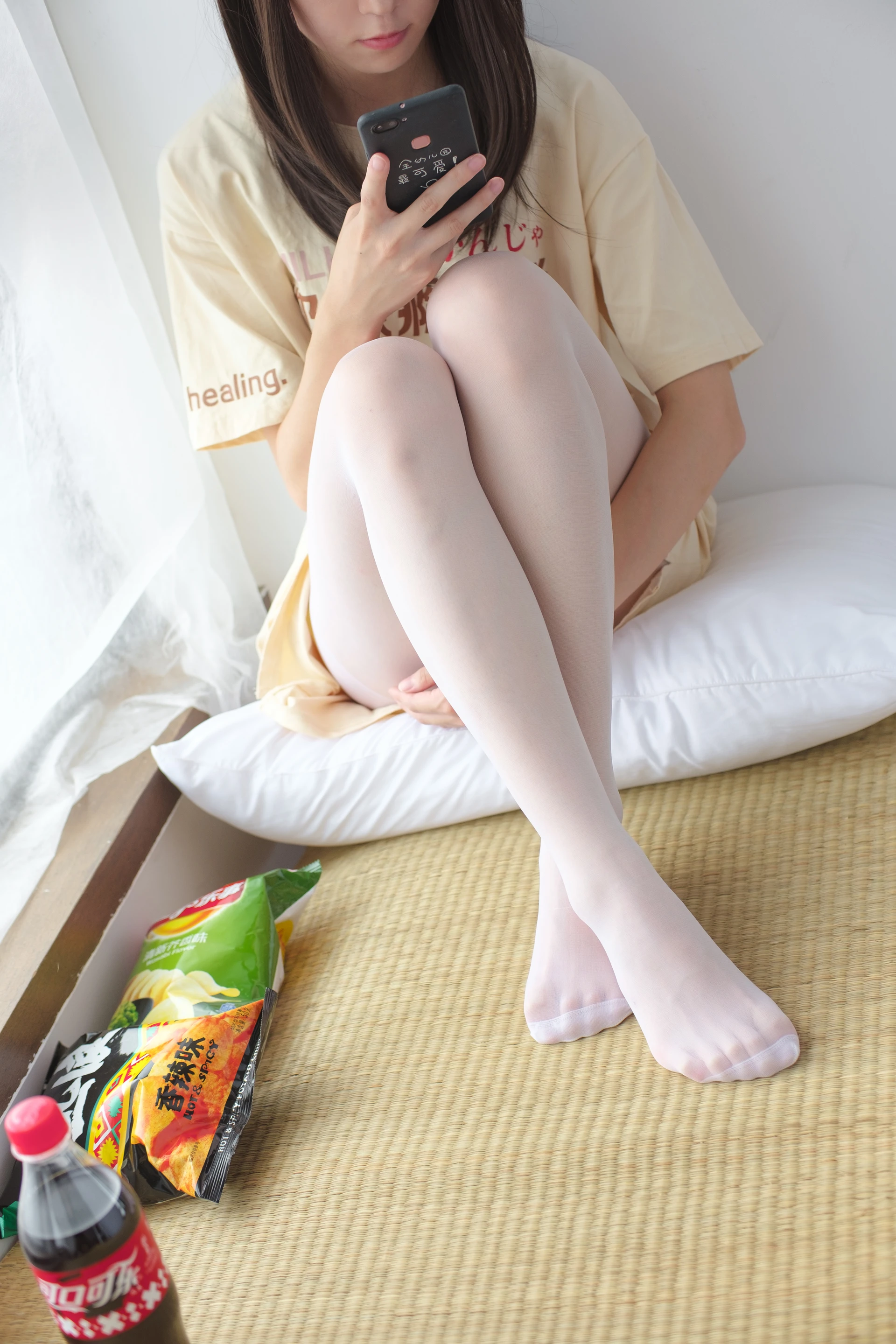 森萝财团 SSR-010 [88P-975M]家居服, 森萝财团, 白丝