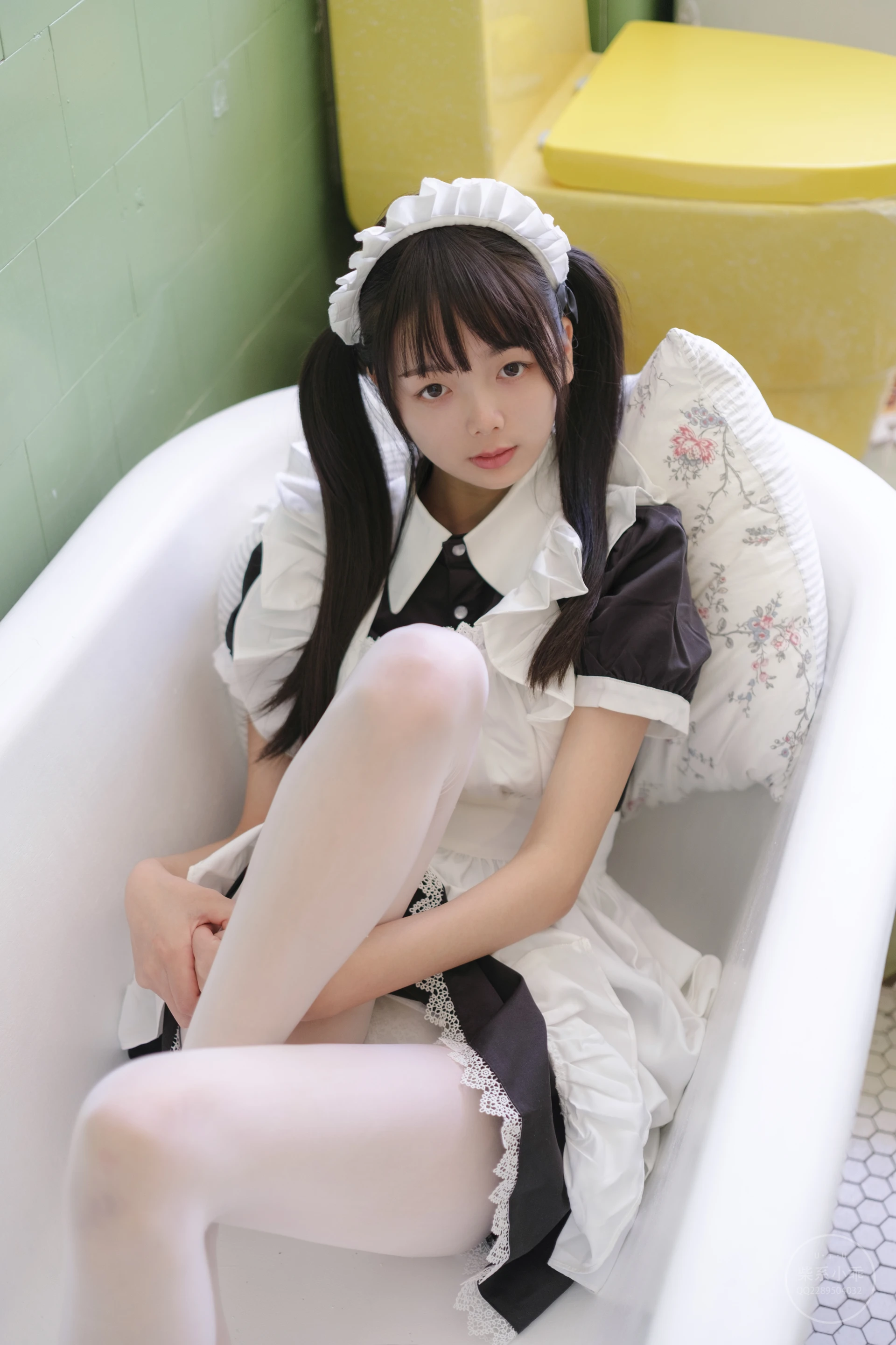 稚乖画册 赤西夜夜《粉色睡衣》双马尾白丝 [62P1V-3.7GB]双马尾, 白丝, 睡衣, 稚乖画册, 美腿, 美足, 赤西夜夜