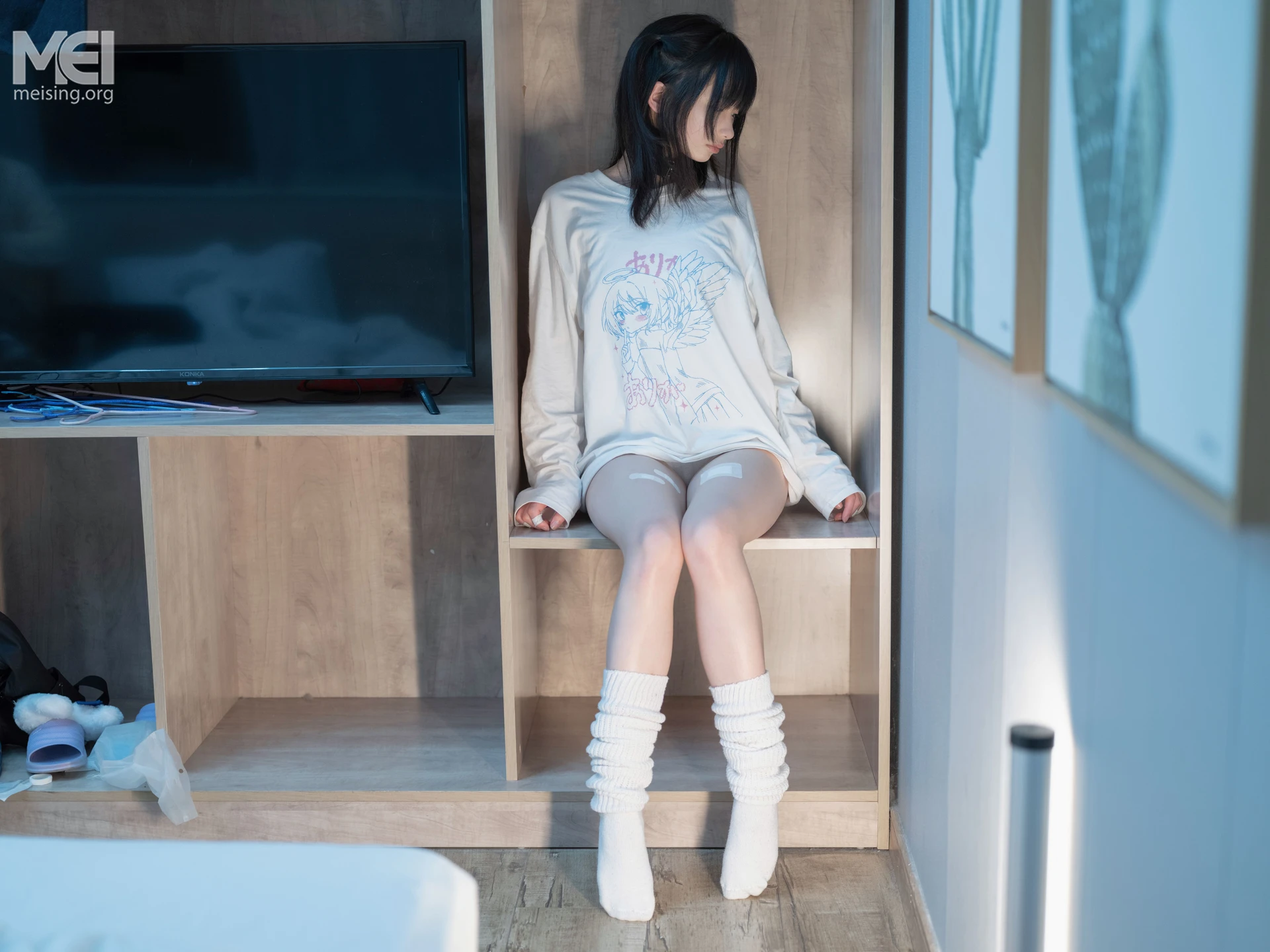 少女秩序 千澄 人気アイドル千澄最新作・ルーズソックス少女 [43P-109MB]内衣, 千澄, 双马尾, 少女秩序