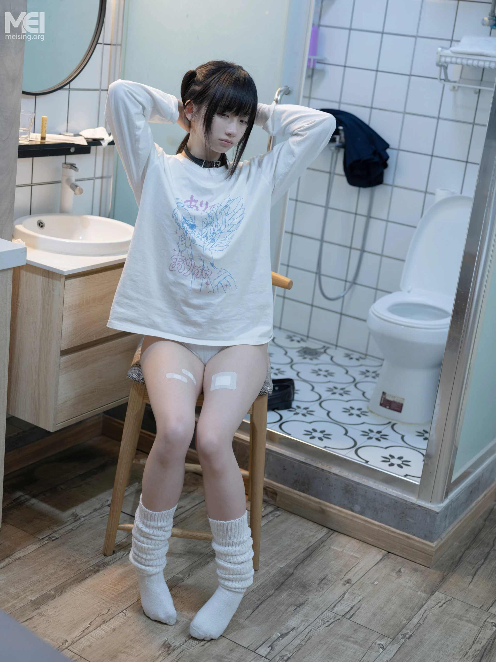 少女秩序 千澄 人気アイドル千澄最新作・ルーズソックス少女 [43P-109MB]内衣, 千澄, 双马尾, 少女秩序
