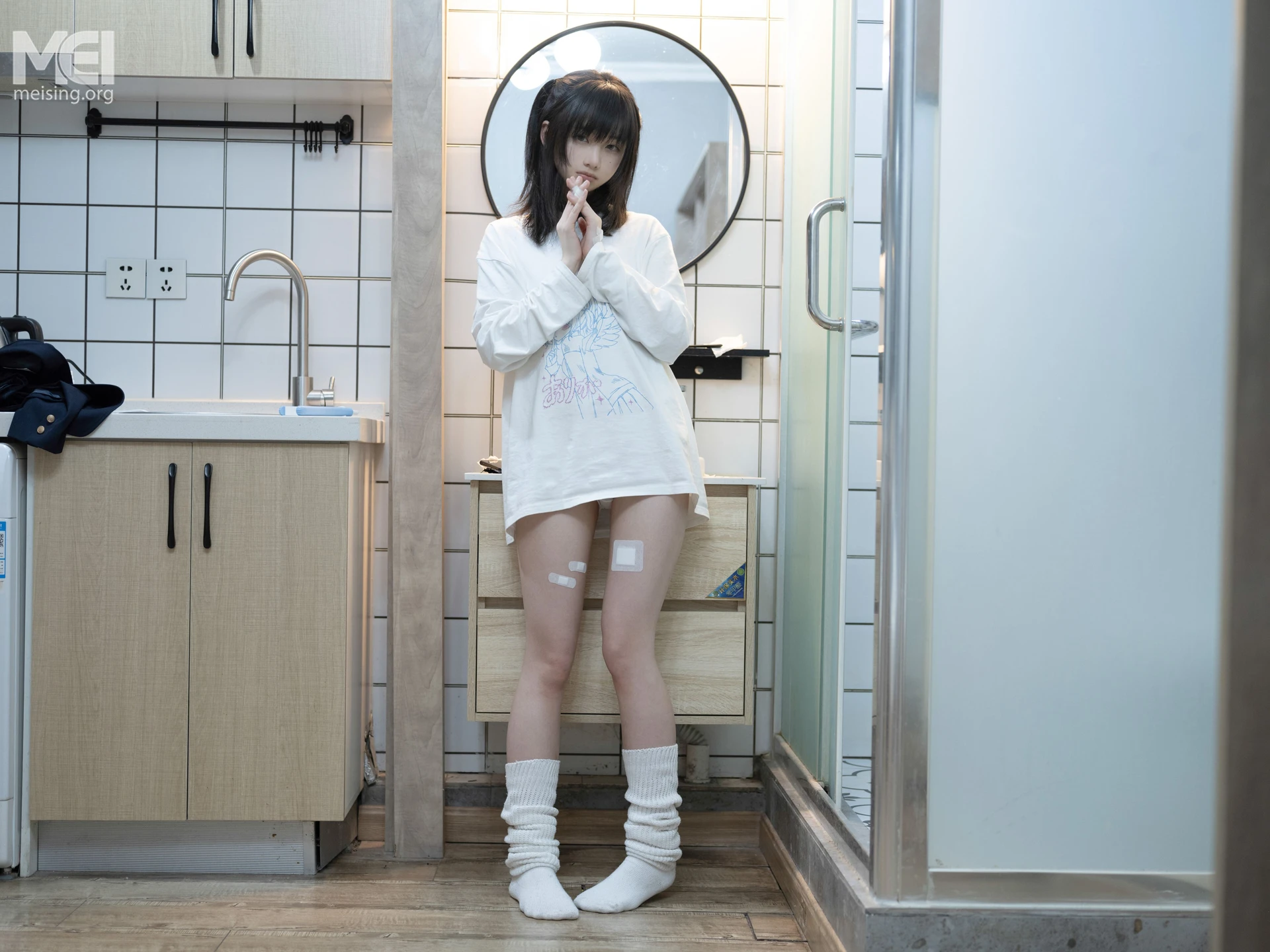 少女秩序 千澄 人気アイドル千澄最新作・ルーズソックス少女 [43P-109MB]内衣, 千澄, 双马尾, 少女秩序