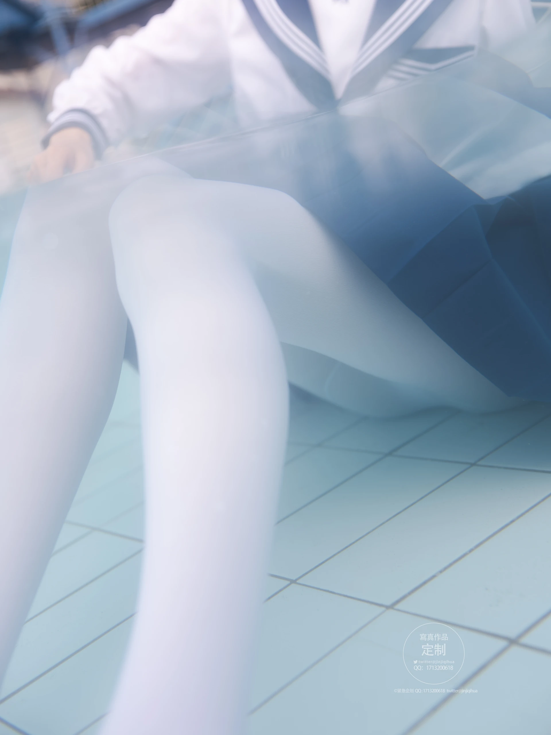 紧急企划 Y-003 咦咿yiyiyiyiyi 水下超唯美白丝jk [88P1V-1.14G]JK, 咦咿yiyiyiyiyi, 白丝, 紧急企划, 美腿, 美足