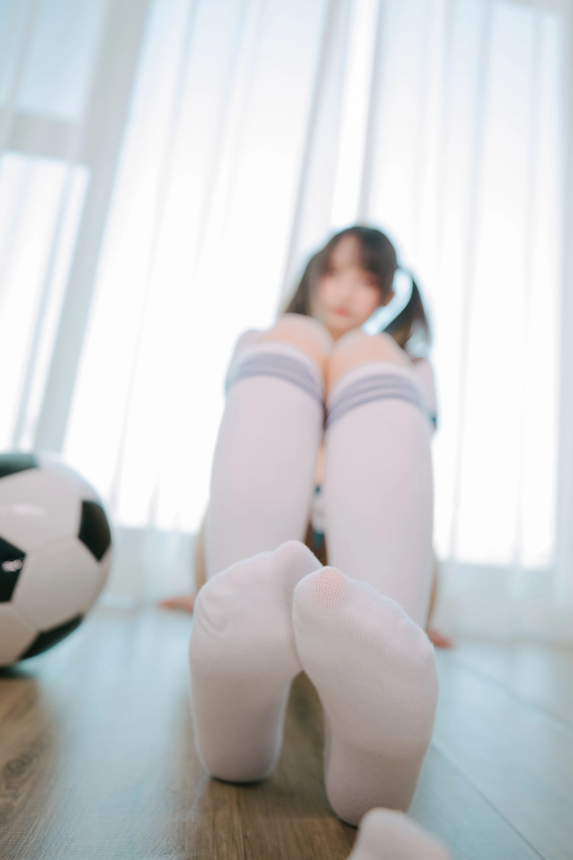 神楽坂真冬 第三季 序号32：《ハーフタイム》啦啦队少女 [150P2V-561MB]体操服, 内衣, 双马尾, 白丝, 神楽坂真冬, 美腿, 美足