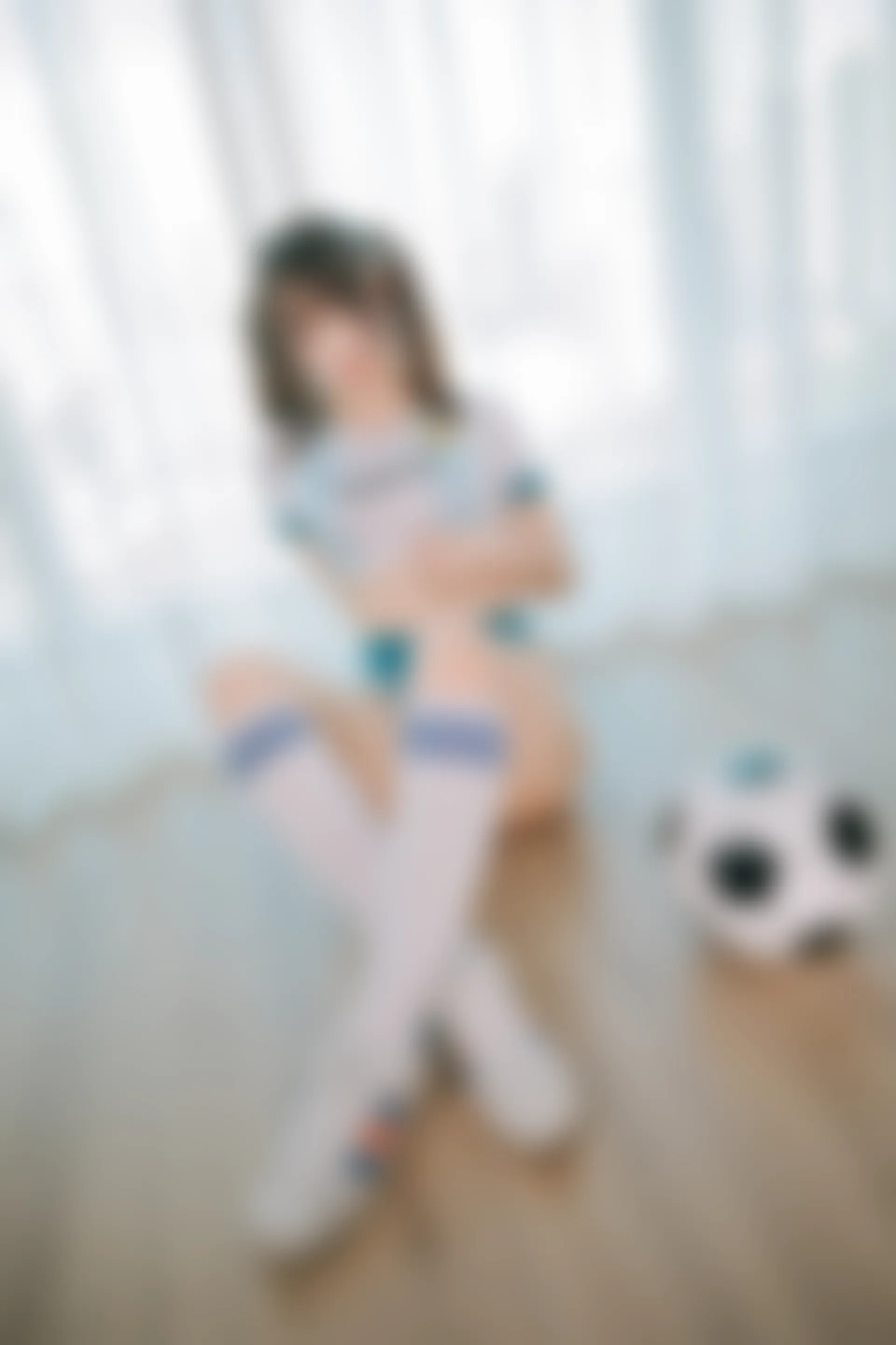 神楽坂真冬 第三季 序号32：《ハーフタイム》啦啦队少女 [150P2V-561MB]体操服, 内衣, 双马尾, 白丝, 神楽坂真冬, 美腿, 美足