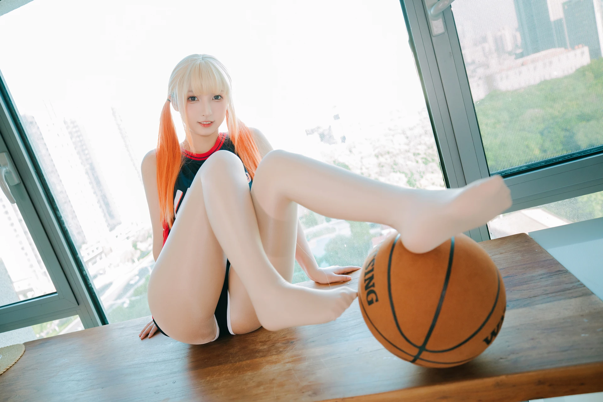 神楽坂真冬 第三季 序号32：《ハーフタイム》啦啦队少女 [150P2V-561MB]体操服, 内衣, 双马尾, 白丝, 神楽坂真冬, 美腿, 美足