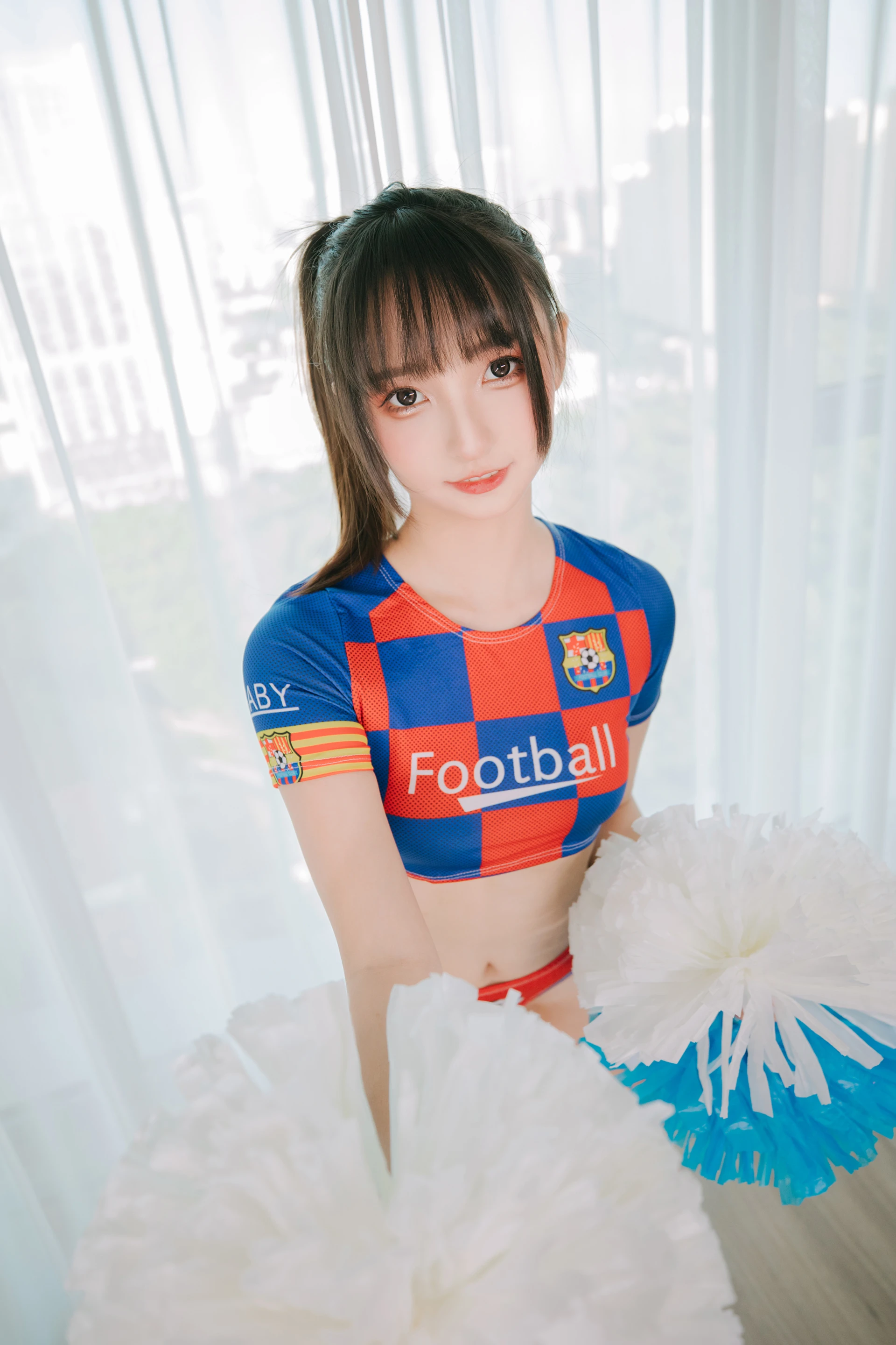 神楽坂真冬 第三季 序号32：《ハーフタイム》啦啦队少女 [150P2V-561MB]体操服, 内衣, 双马尾, 白丝, 神楽坂真冬, 美腿, 美足