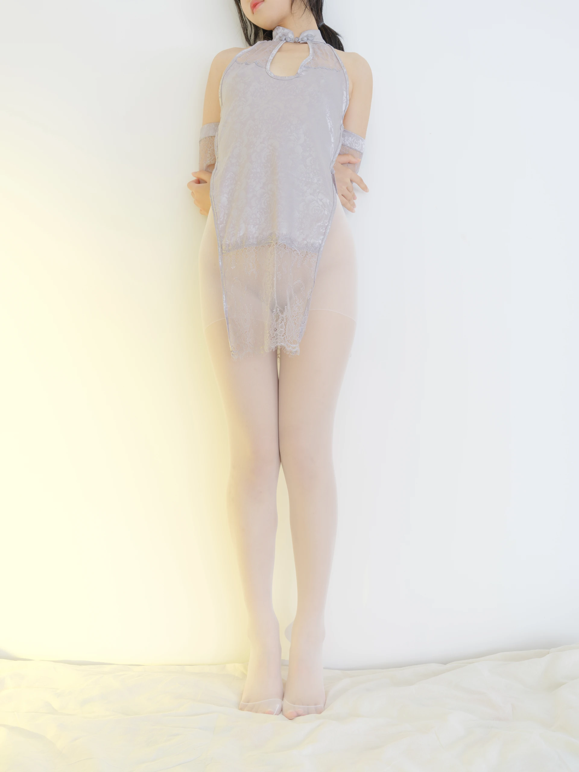森萝财团 小樱-01E 4K 旗袍白丝 [101P1V-5.6GB]