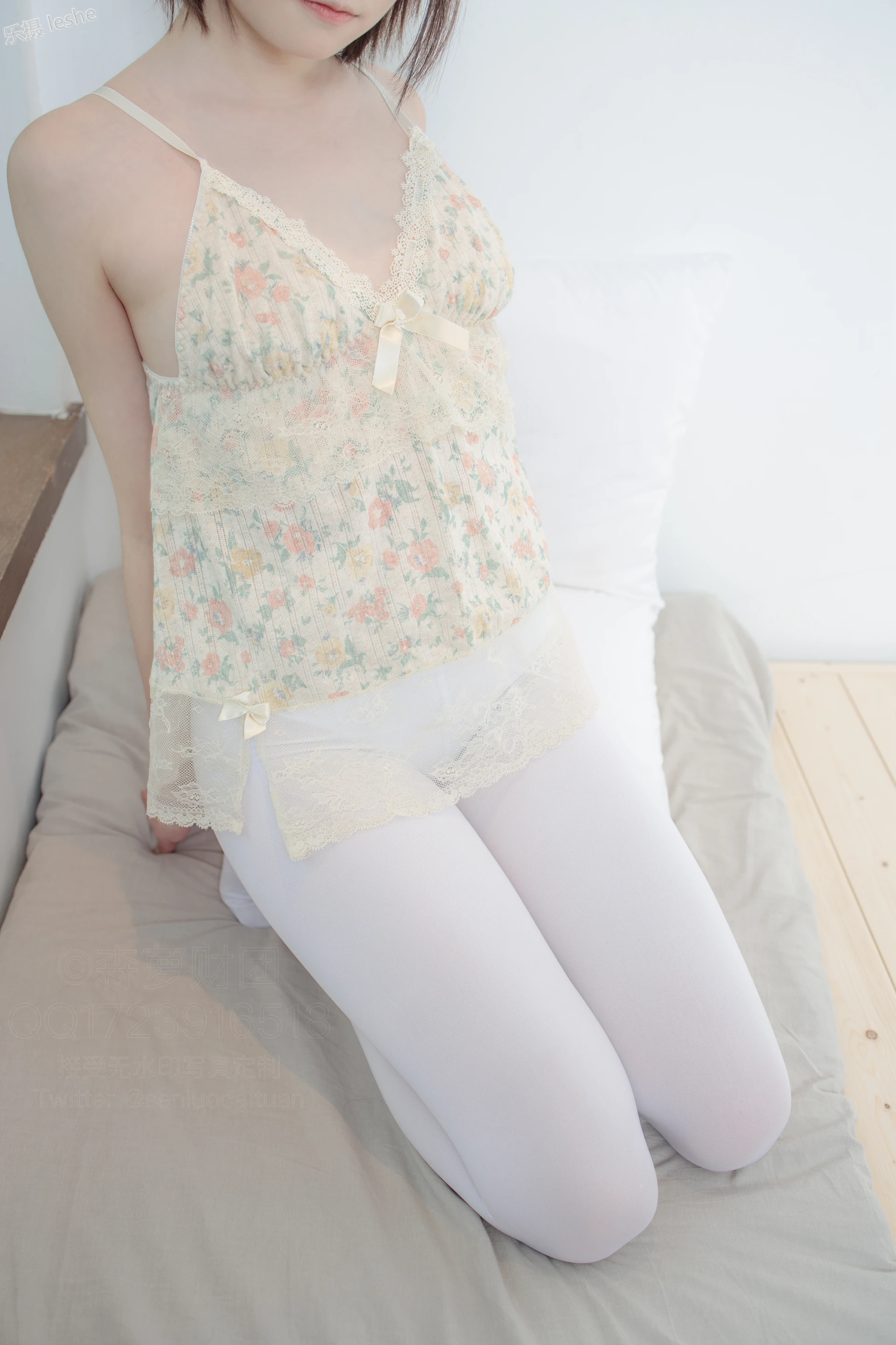 森萝财团 X-057 [83P1V-2.74G]Aika, 可爱, 森萝财团, 白丝, 美腿