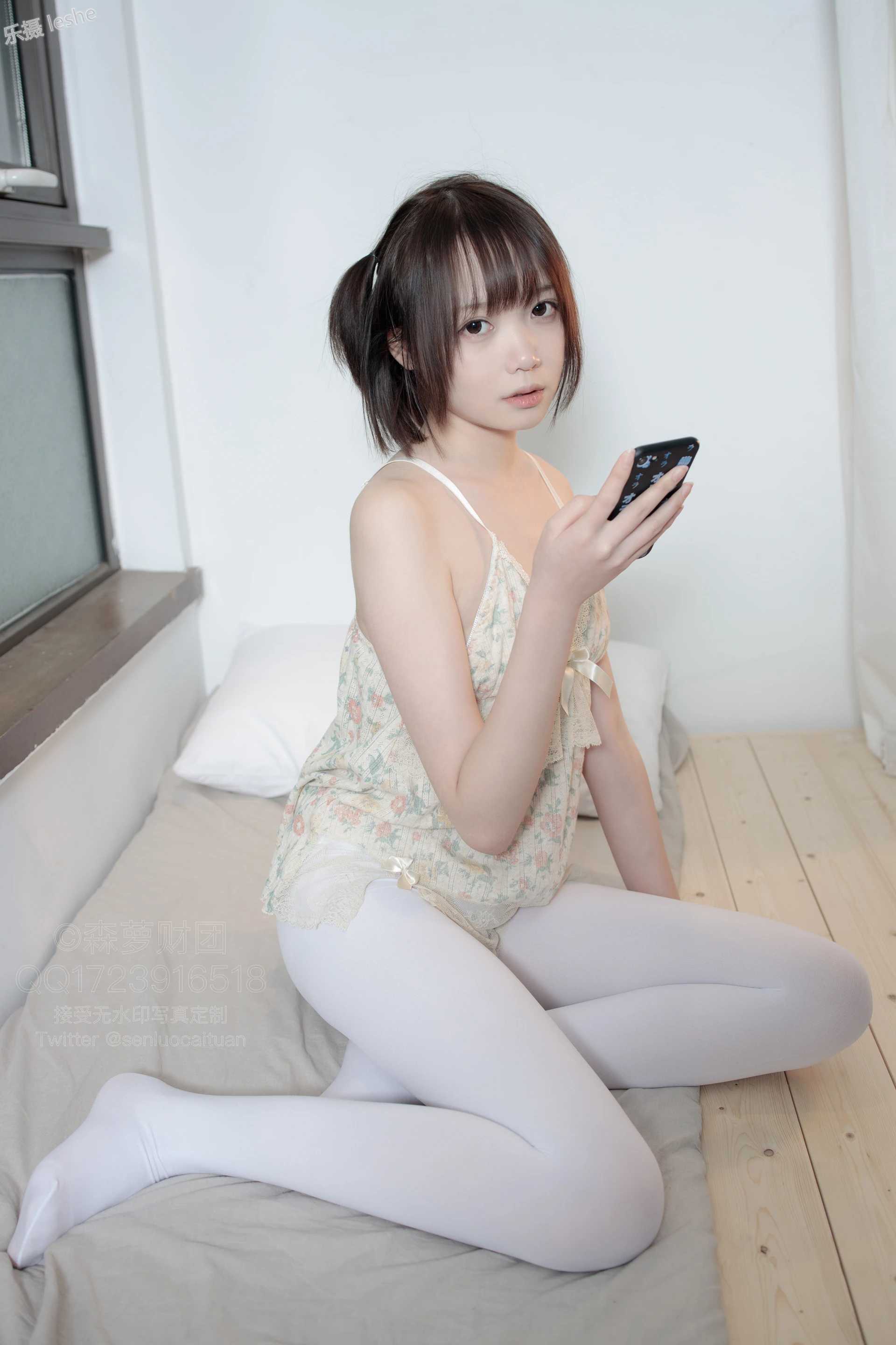 森萝财团 X-057 [83P1V-2.74G]Aika, 可爱, 森萝财团, 白丝, 美腿