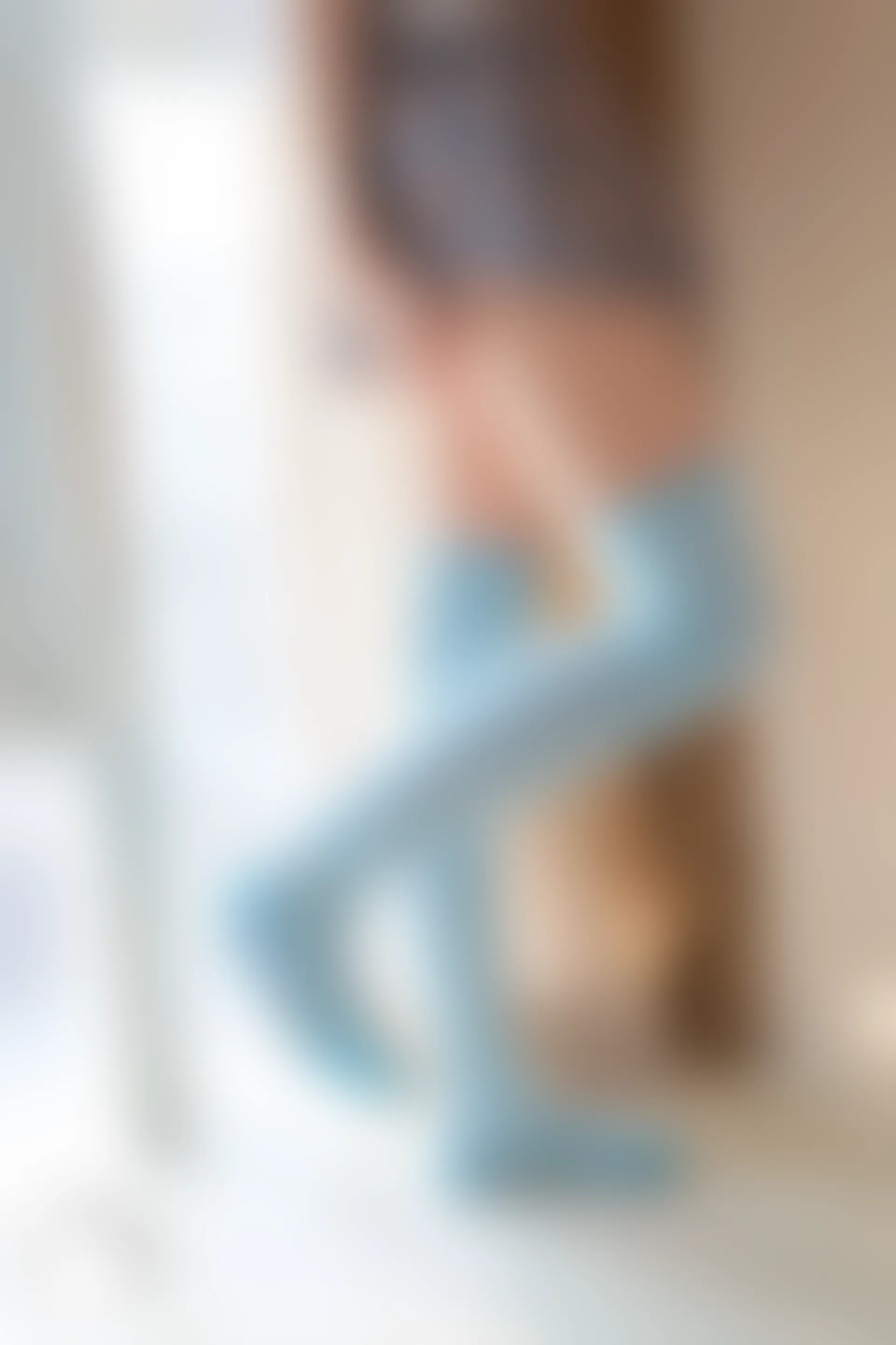 C38.006 条纹短裙 [40P-95MB]