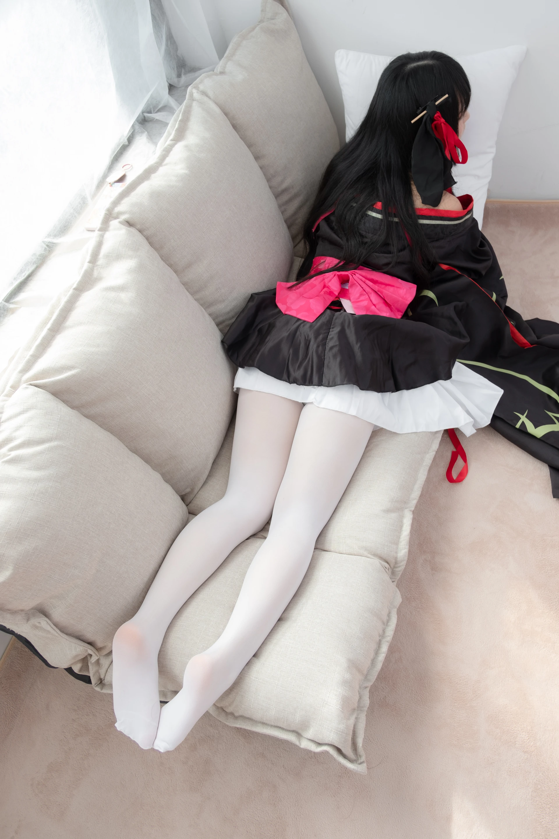 爱花写真 ALPHA-004 [75P-699M]COS, 森萝财团, 爱花写真, 白丝, 美腿