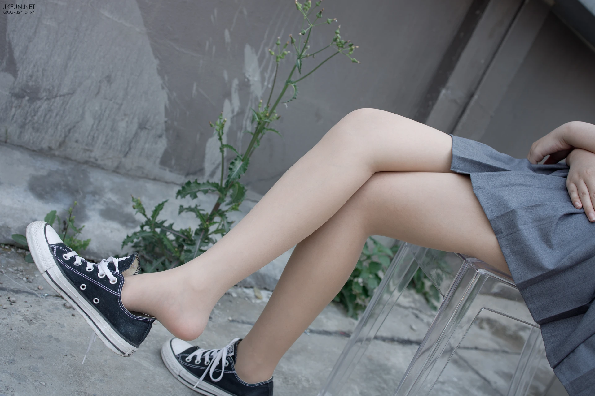 JKFUN-005 [116P1V-2.59G]JKFUN, 制服, 可爱, 学生装, 森萝财团, 白丝, 美腿