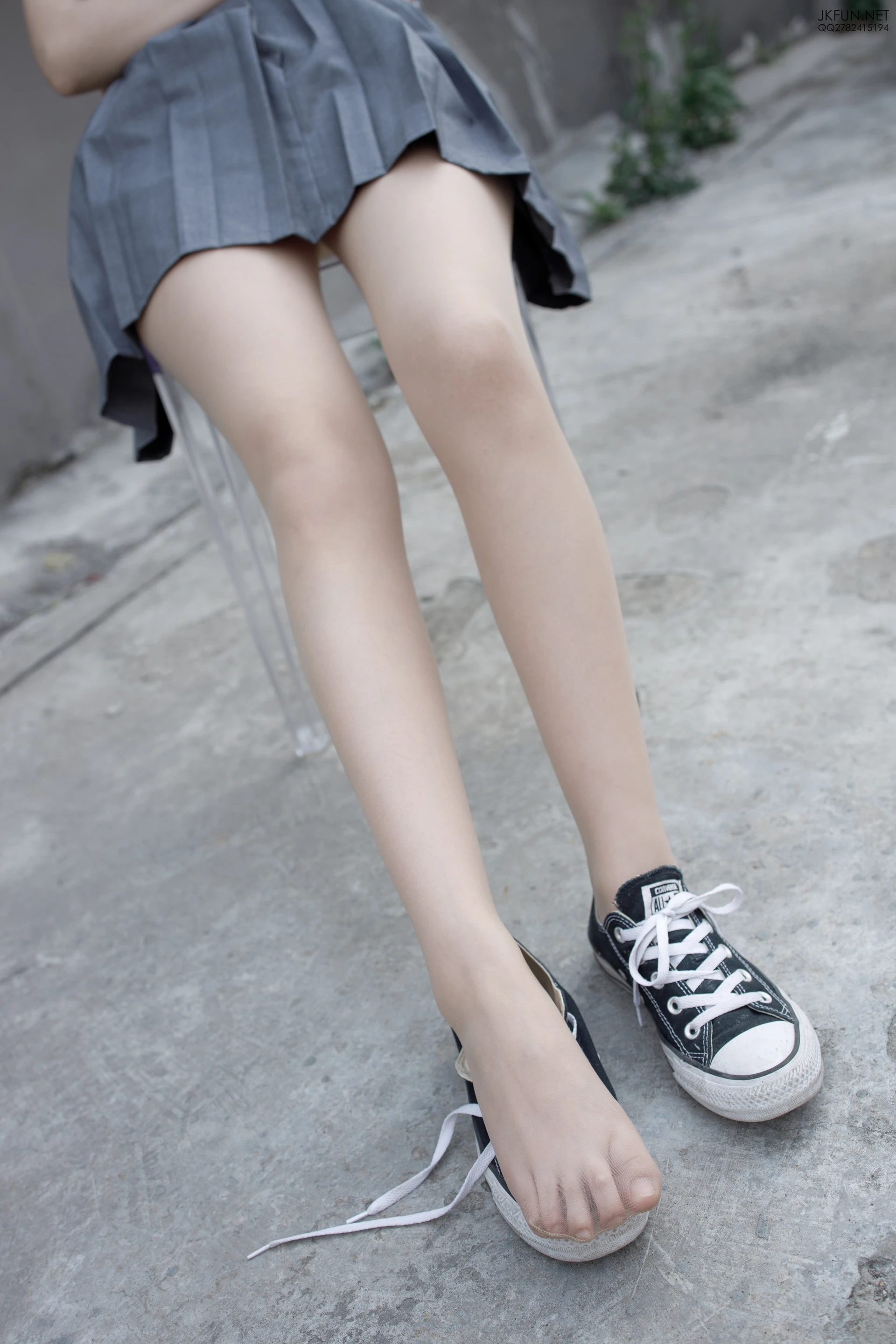 JKFUN-005 [116P1V-2.59G]JKFUN, 制服, 可爱, 学生装, 森萝财团, 白丝, 美腿