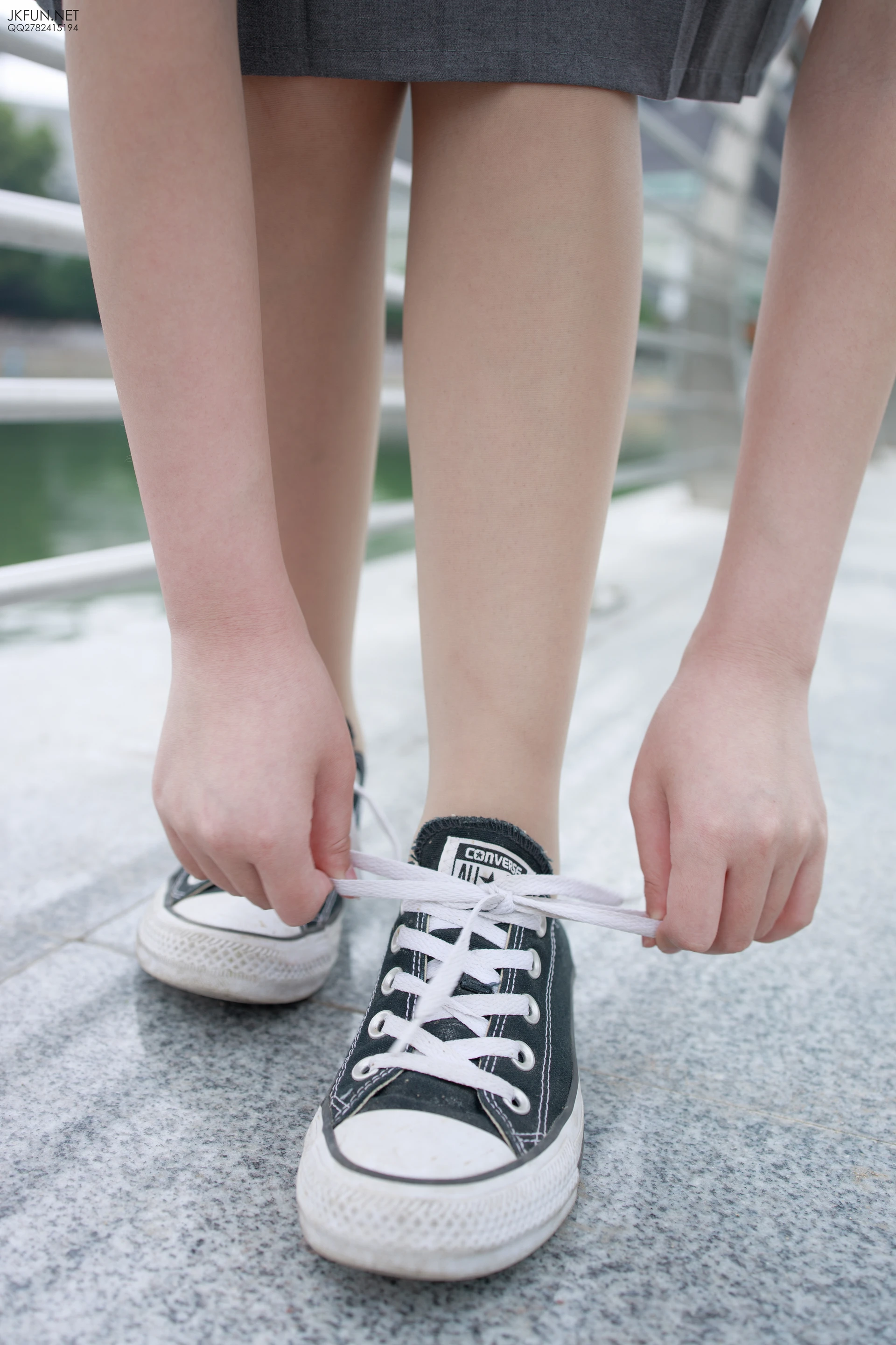JKFUN-005 [116P1V-2.59G]JKFUN, 制服, 可爱, 学生装, 森萝财团, 白丝, 美腿