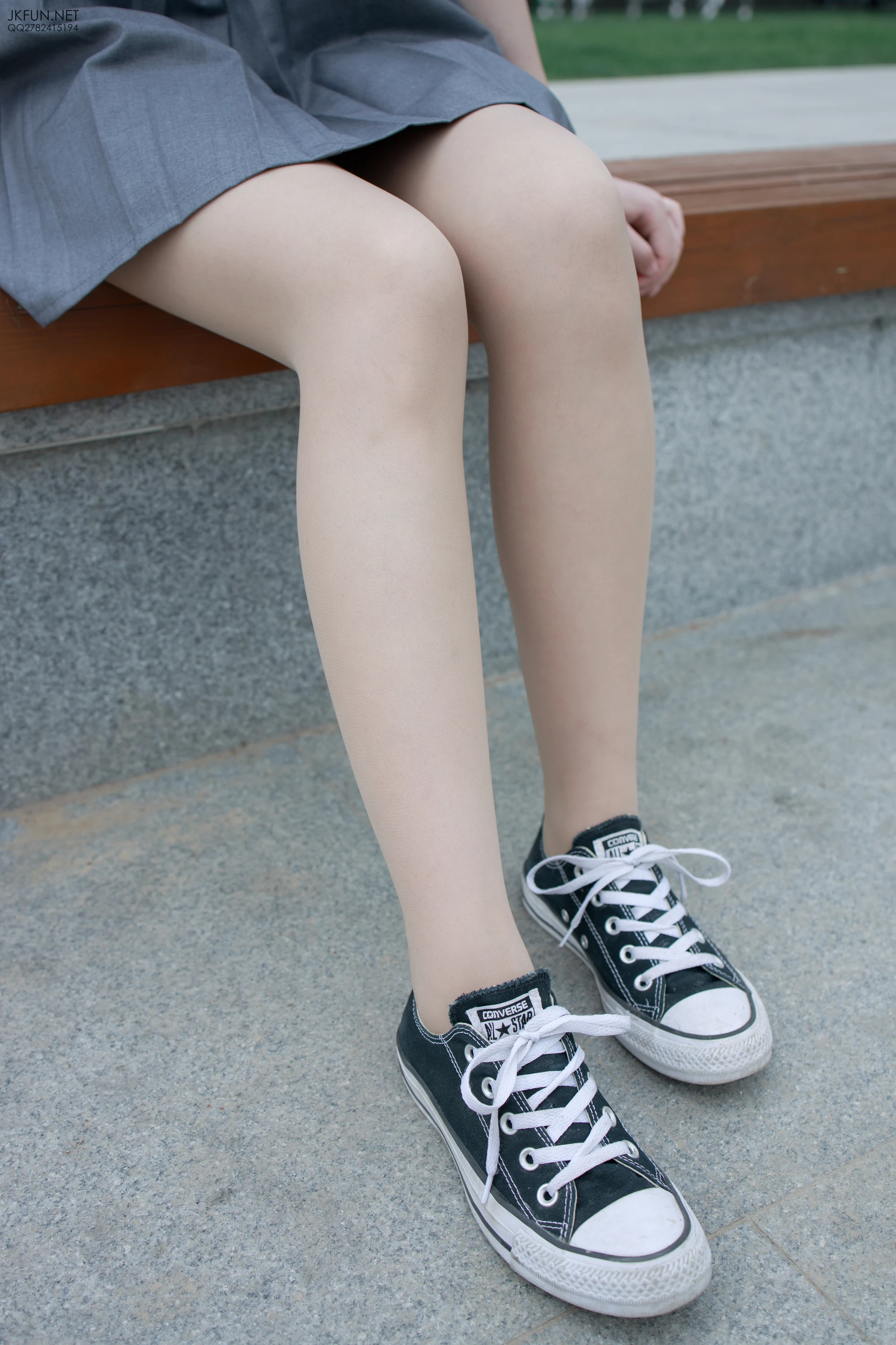 JKFUN-005 [116P1V-2.59G]JKFUN, 制服, 可爱, 学生装, 森萝财团, 白丝, 美腿