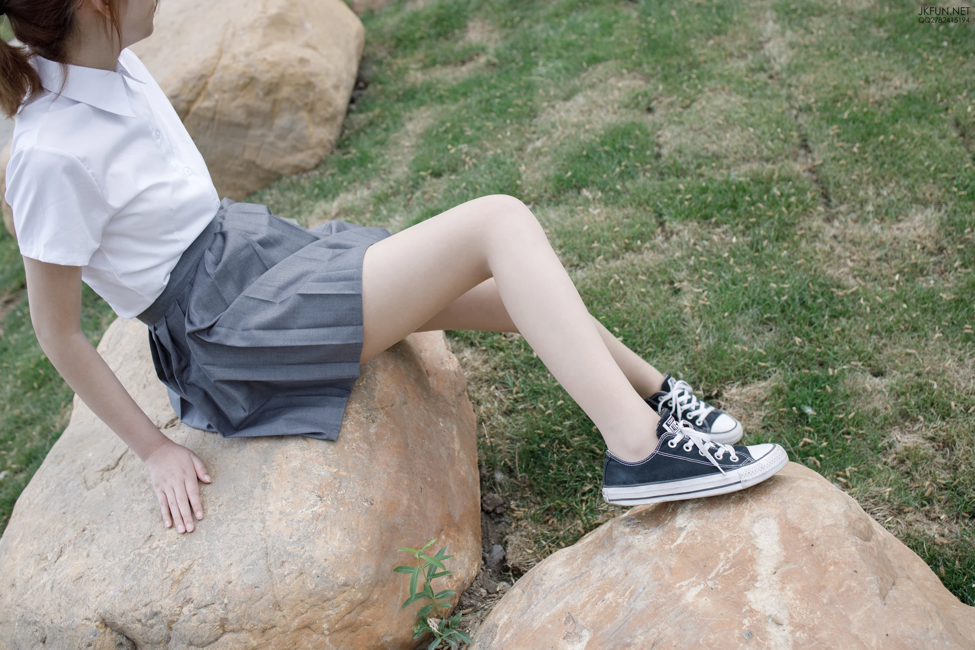 JKFUN-005 [116P1V-2.59G]JKFUN, 制服, 可爱, 学生装, 森萝财团, 白丝, 美腿