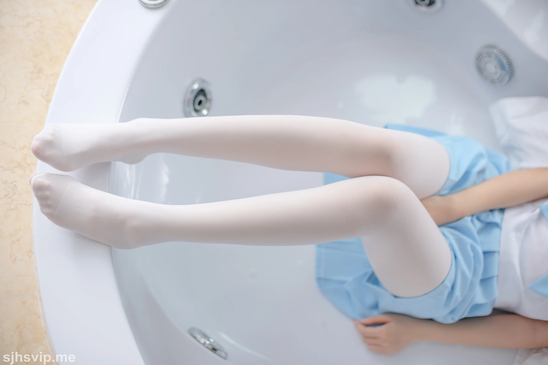 森萝财团 X-032 [129P1V-2.52G]制服, 森萝财团, 水手服, 白丝, 美腿
