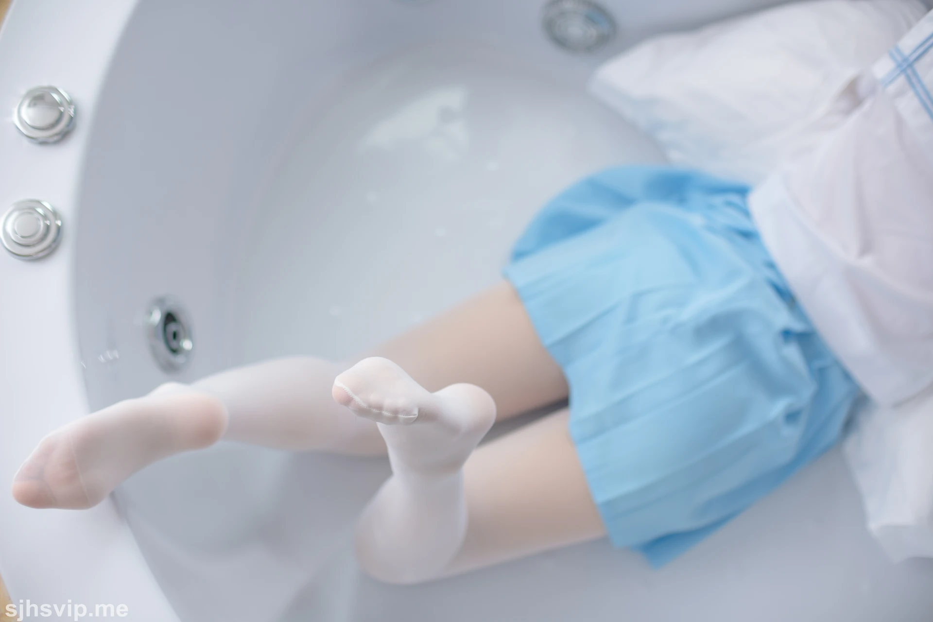 森萝财团 X-032 [129P1V-2.52G]制服, 森萝财团, 水手服, 白丝, 美腿