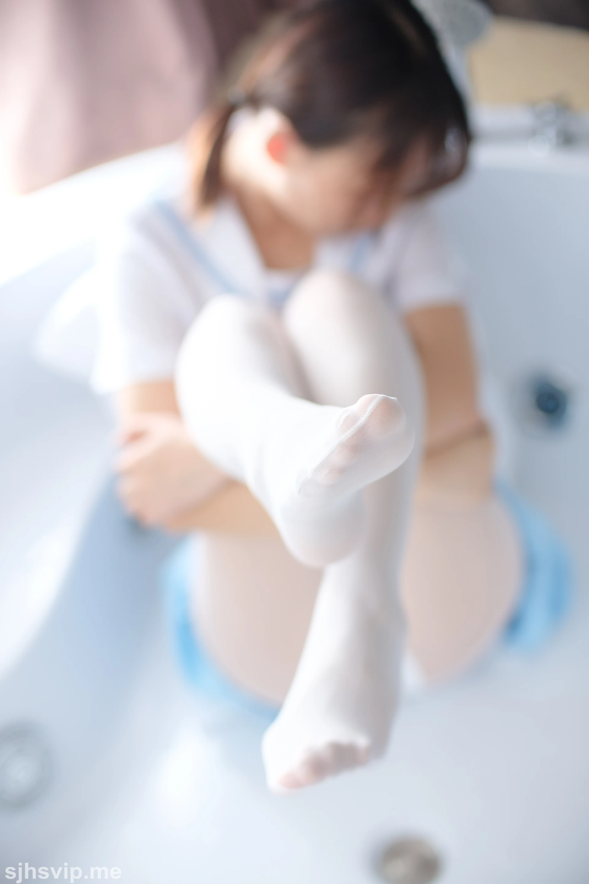森萝财团 X-032 [129P1V-2.52G]制服, 森萝财团, 水手服, 白丝, 美腿