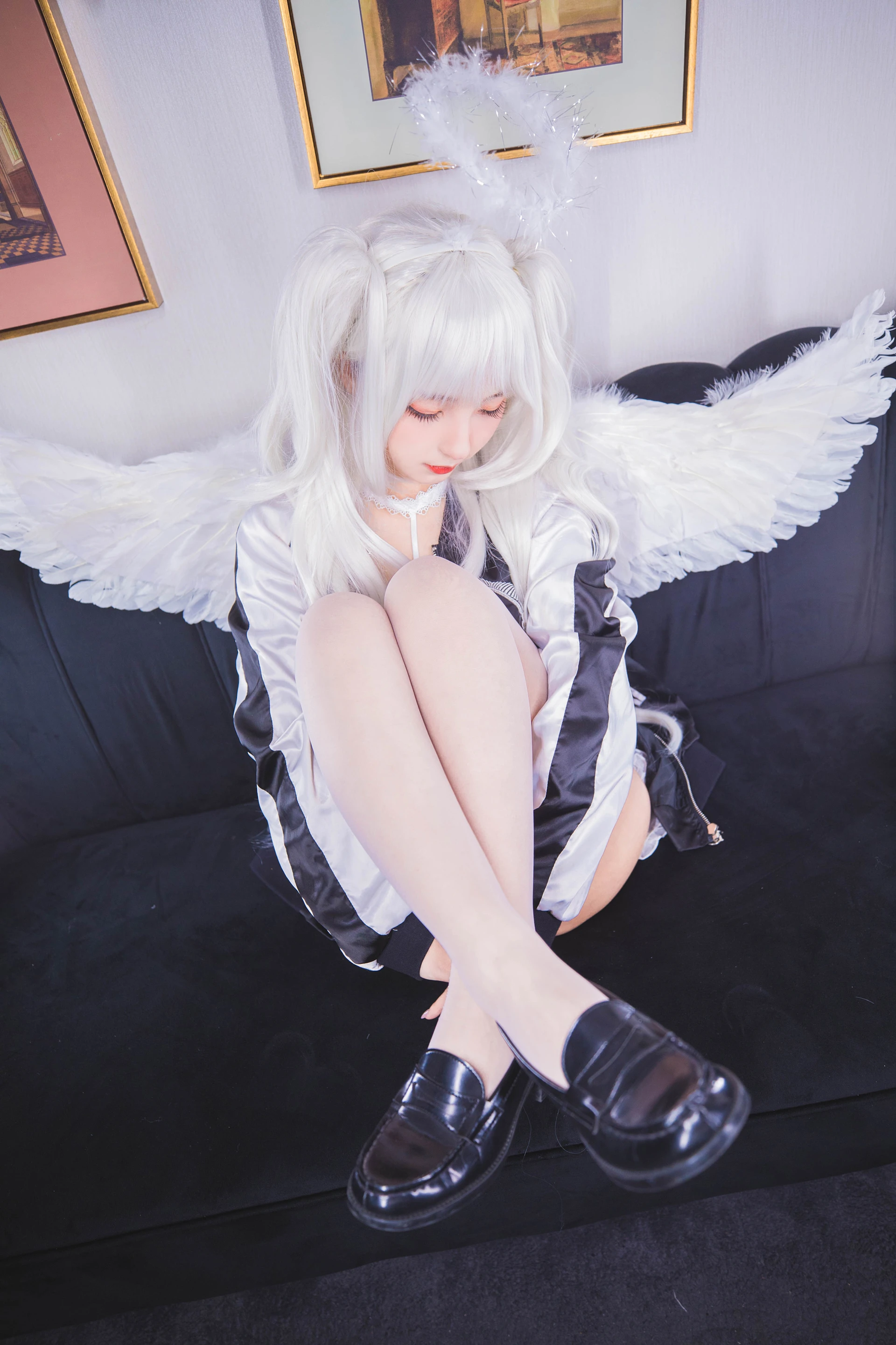 神楽坂真冬 第三季 序号13：《天国に落ちる》坠入天堂 [150P2V-594MB]内衣, 双马尾, 白丝, 神楽坂真冬, 美腿, 美足, 高跟鞋, 黑丝